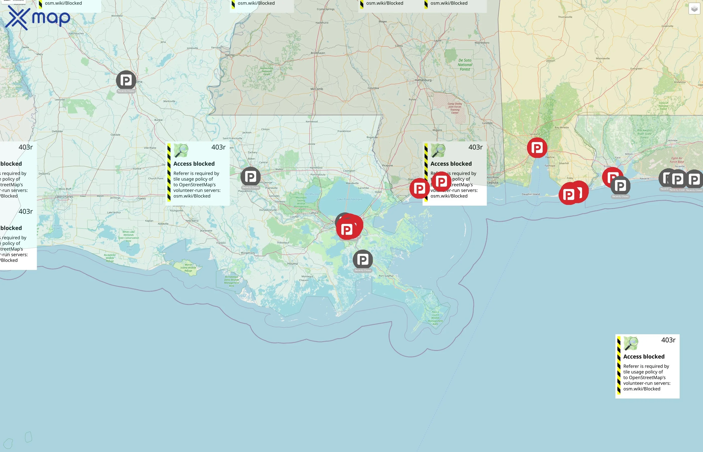 Premium Parking street hotspots