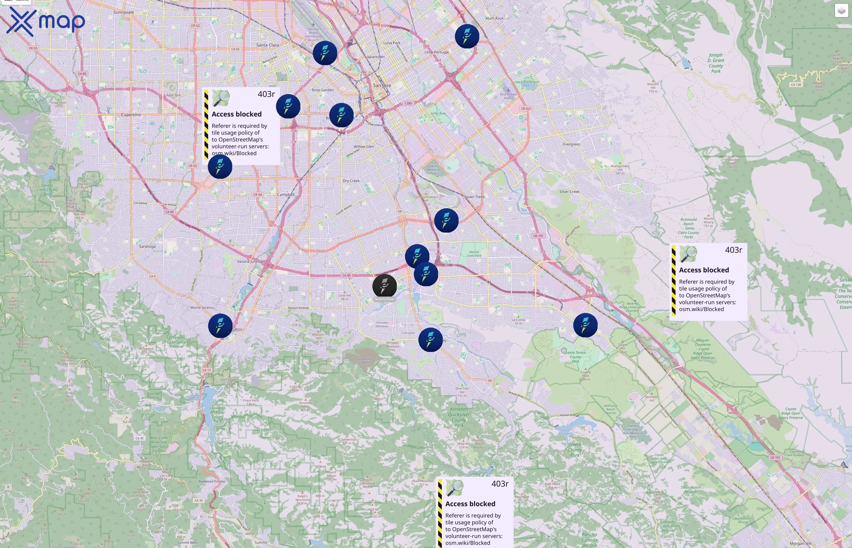 Electrify America traffic data