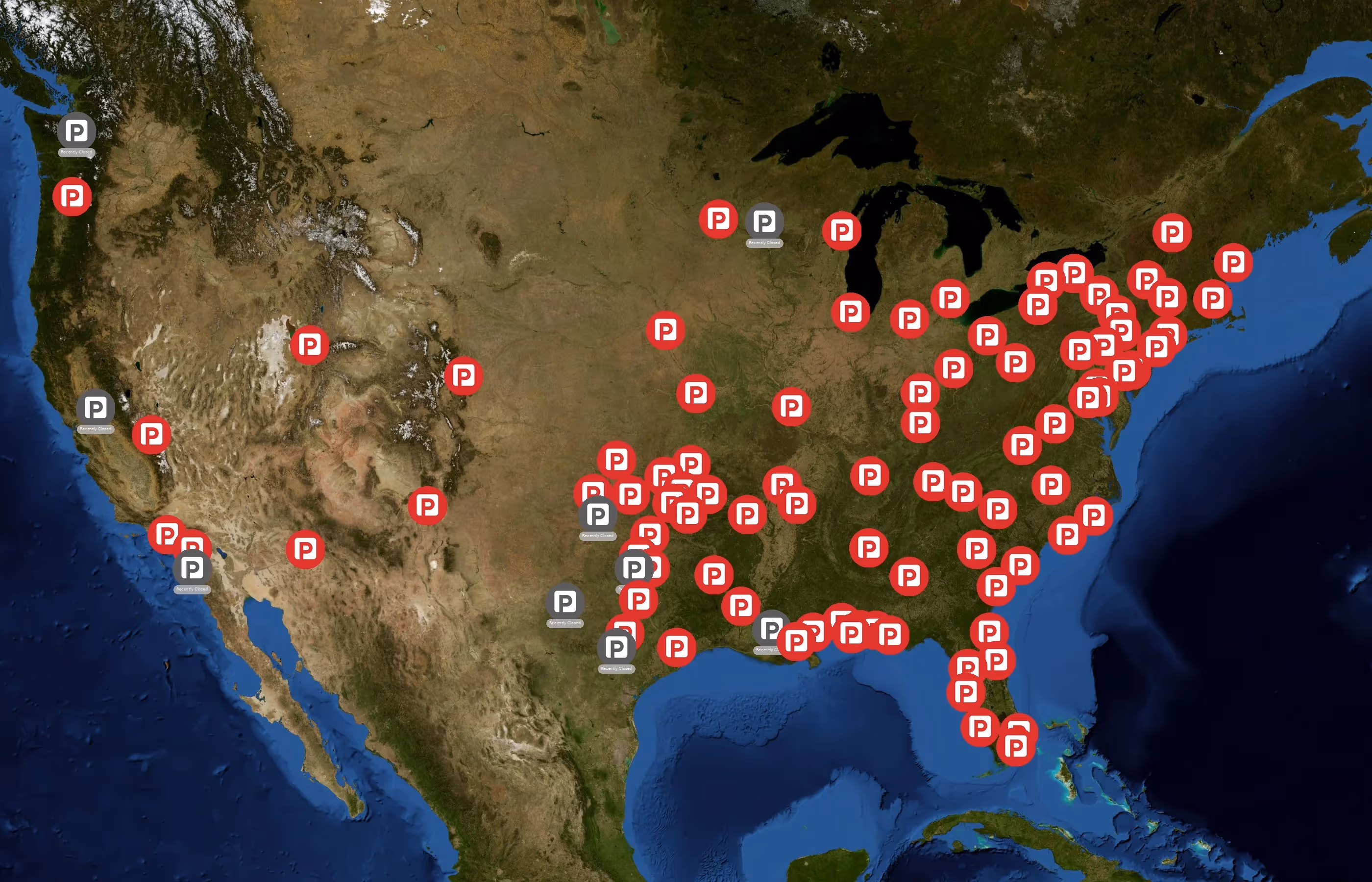 Premium Parking state distribution