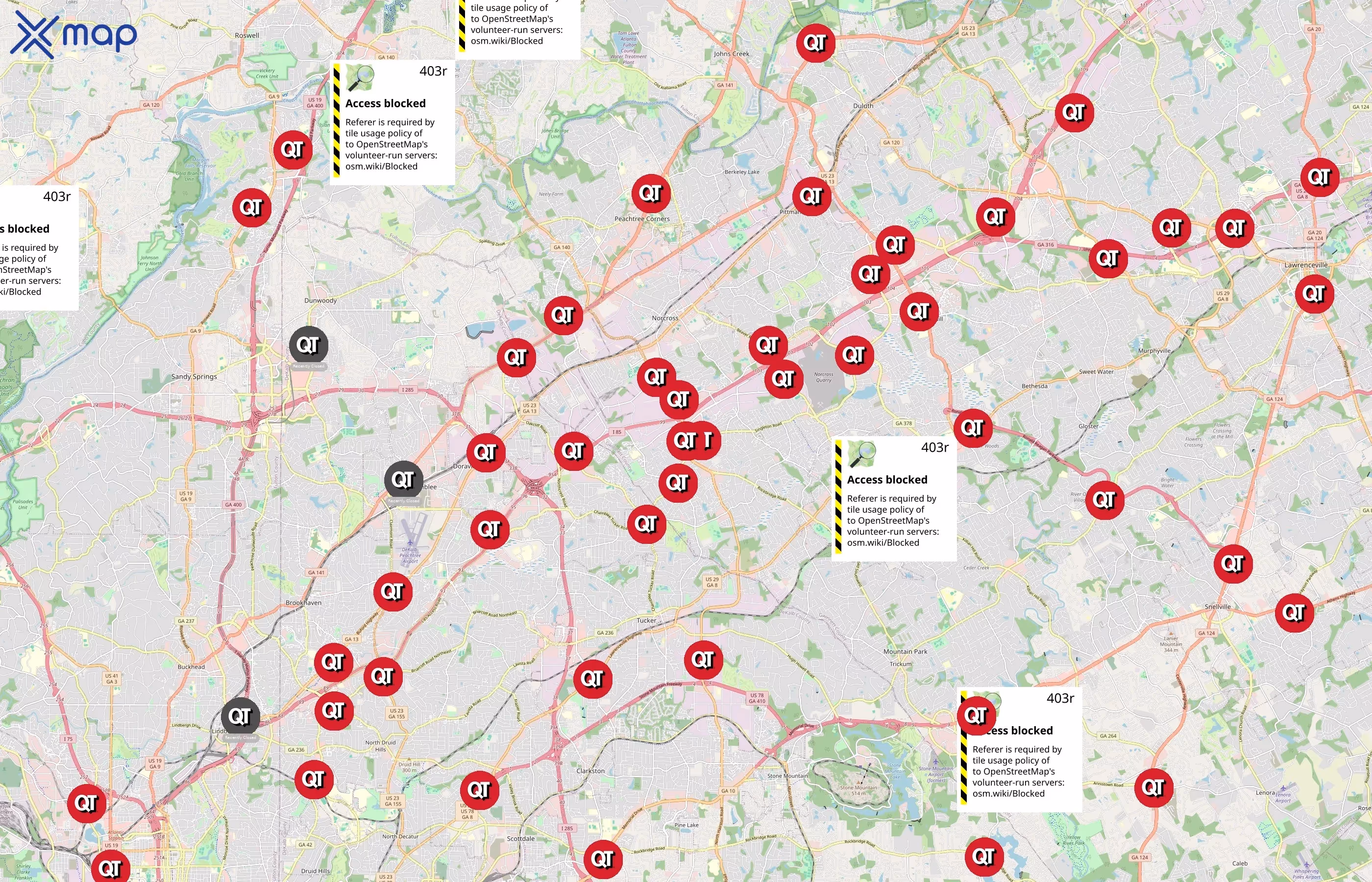QuikTrip area coverage