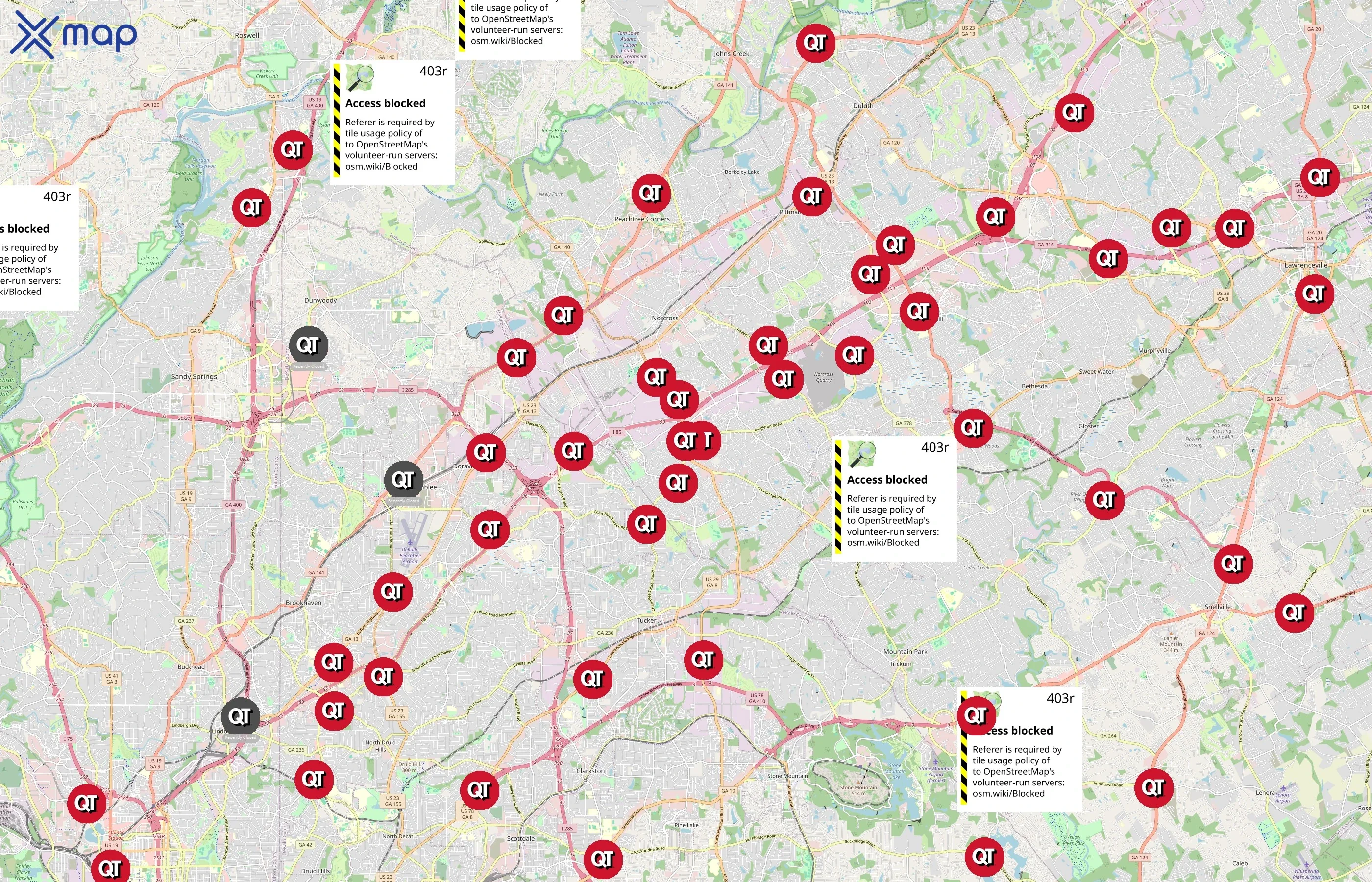 QuikTrip area coverage