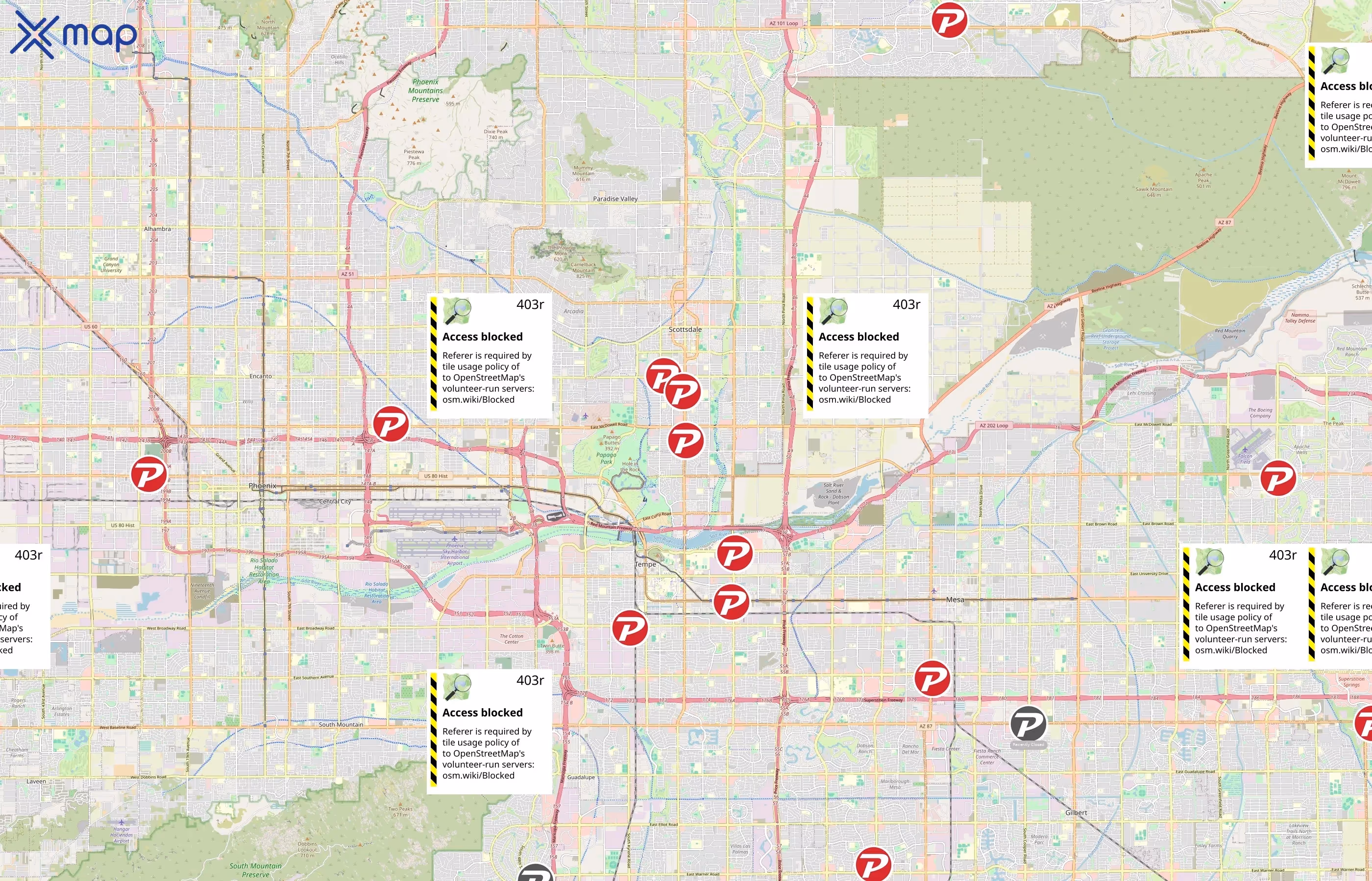 Pep Boys area coverage