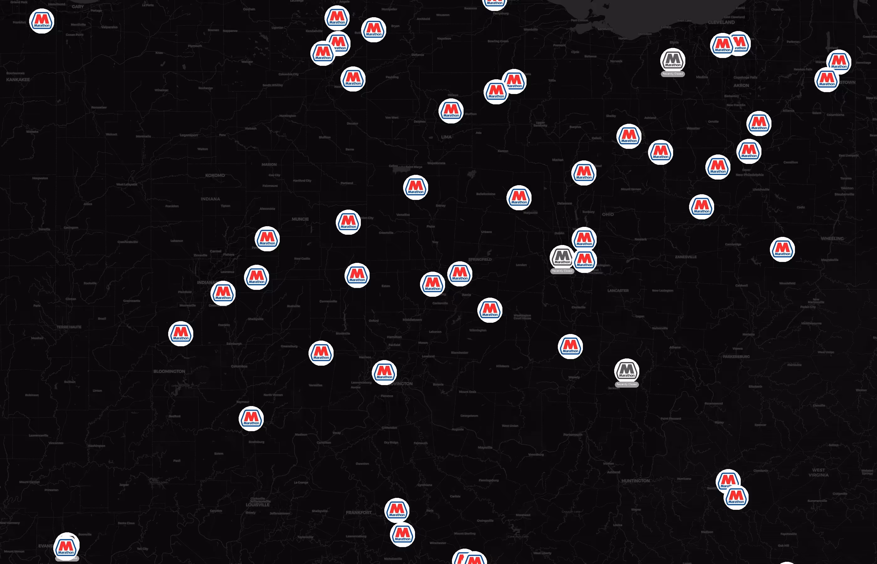 Marathon city distribution