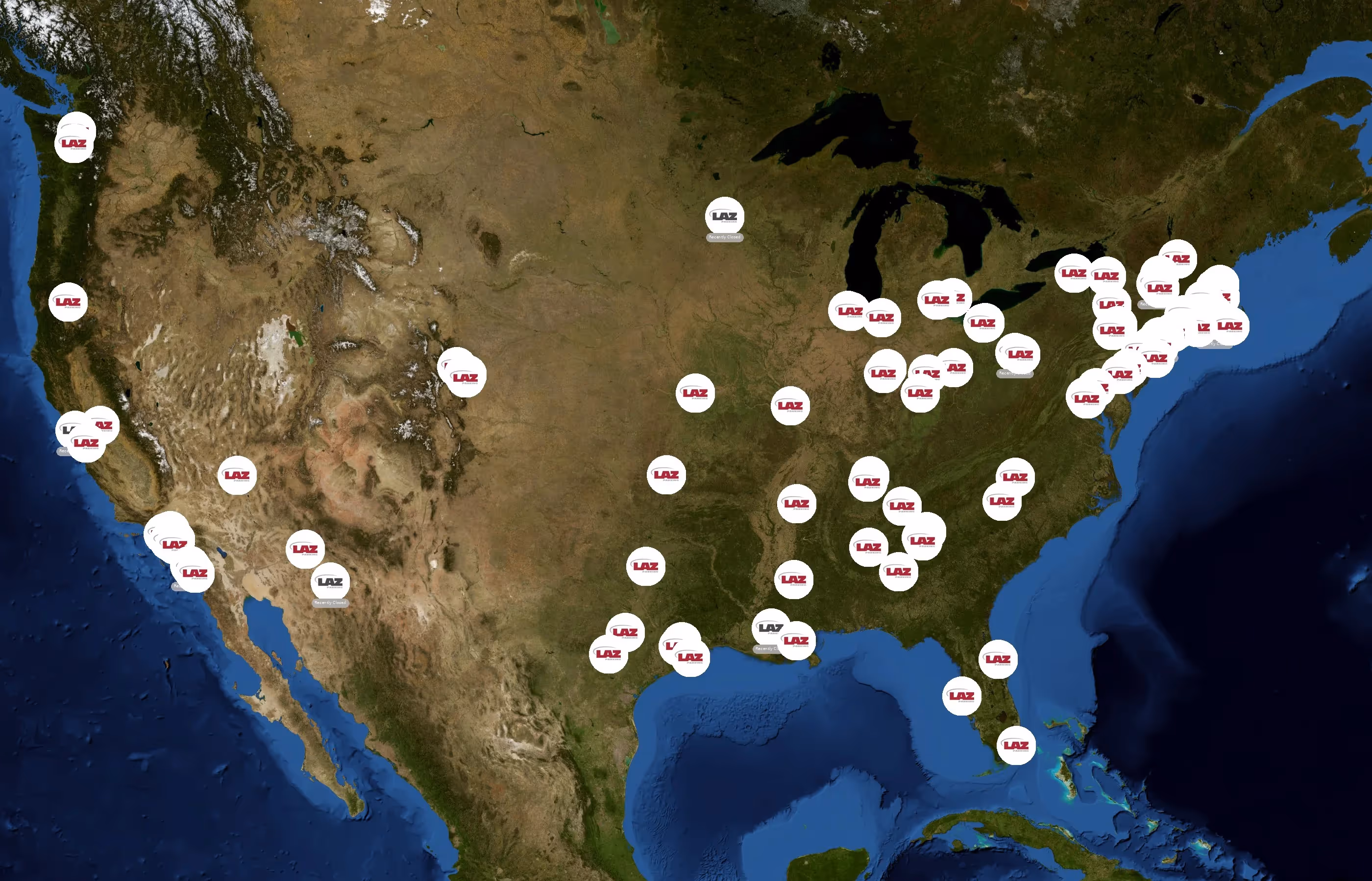 LAZ Parking state distribution