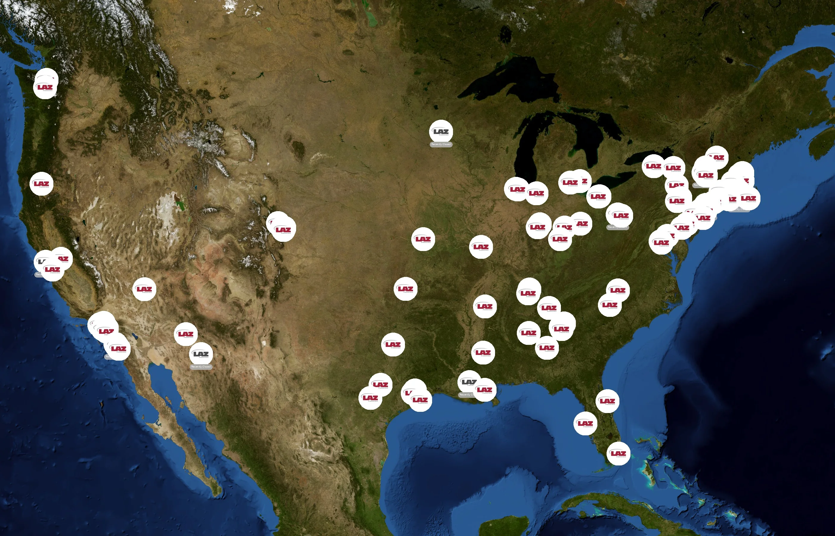 LAZ Parking state distribution