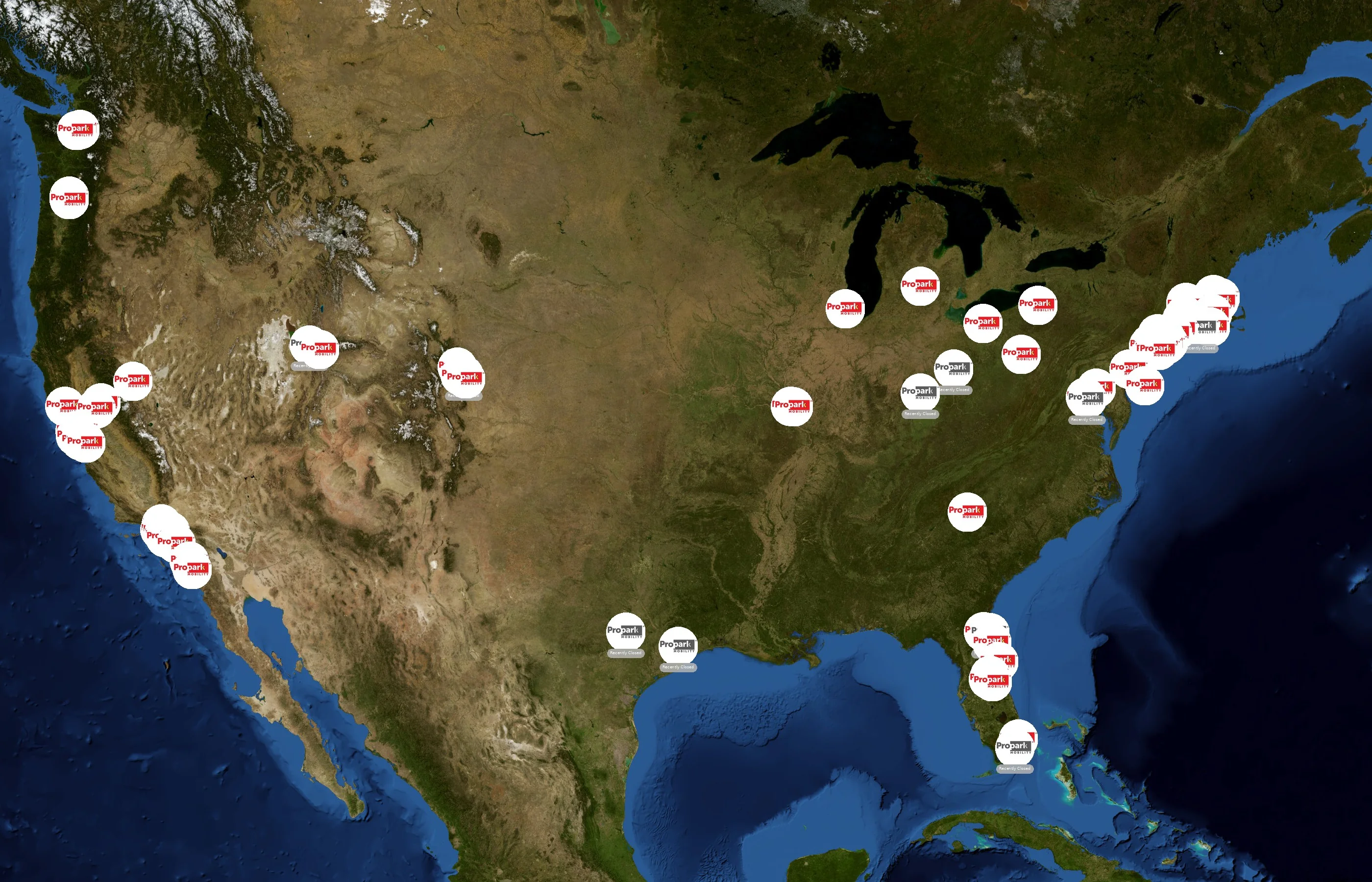 Propark Mobility state distribution