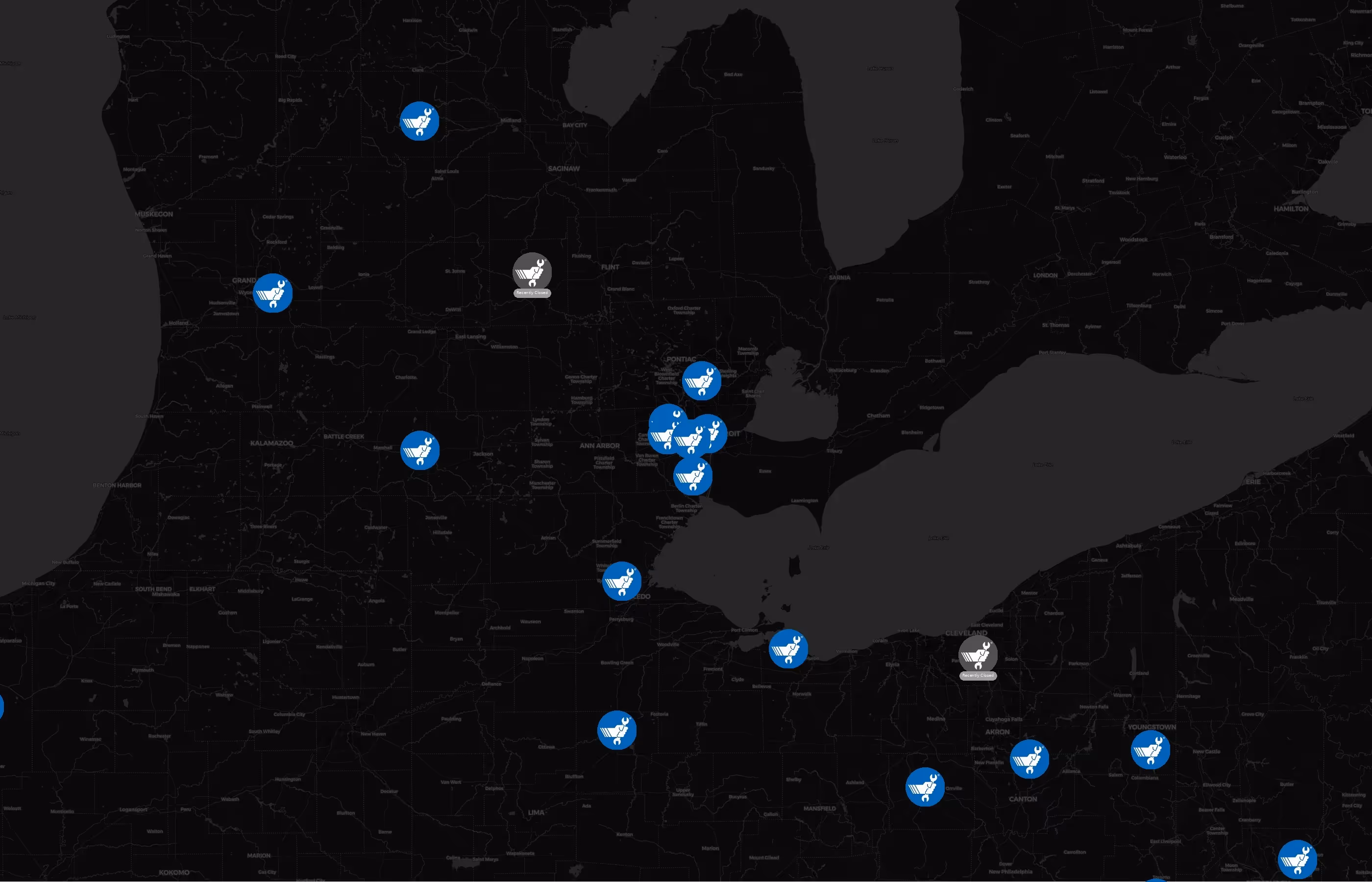 Quick Lane city distribution
