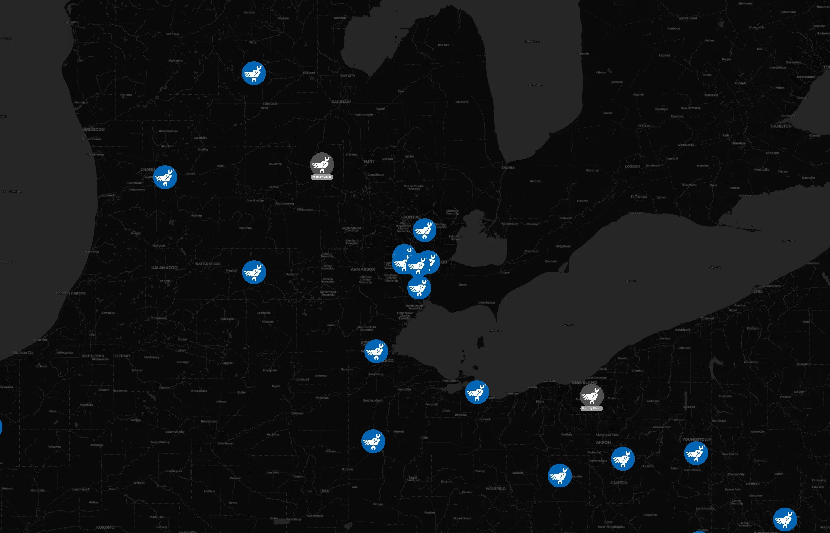 Quick Lane city distribution