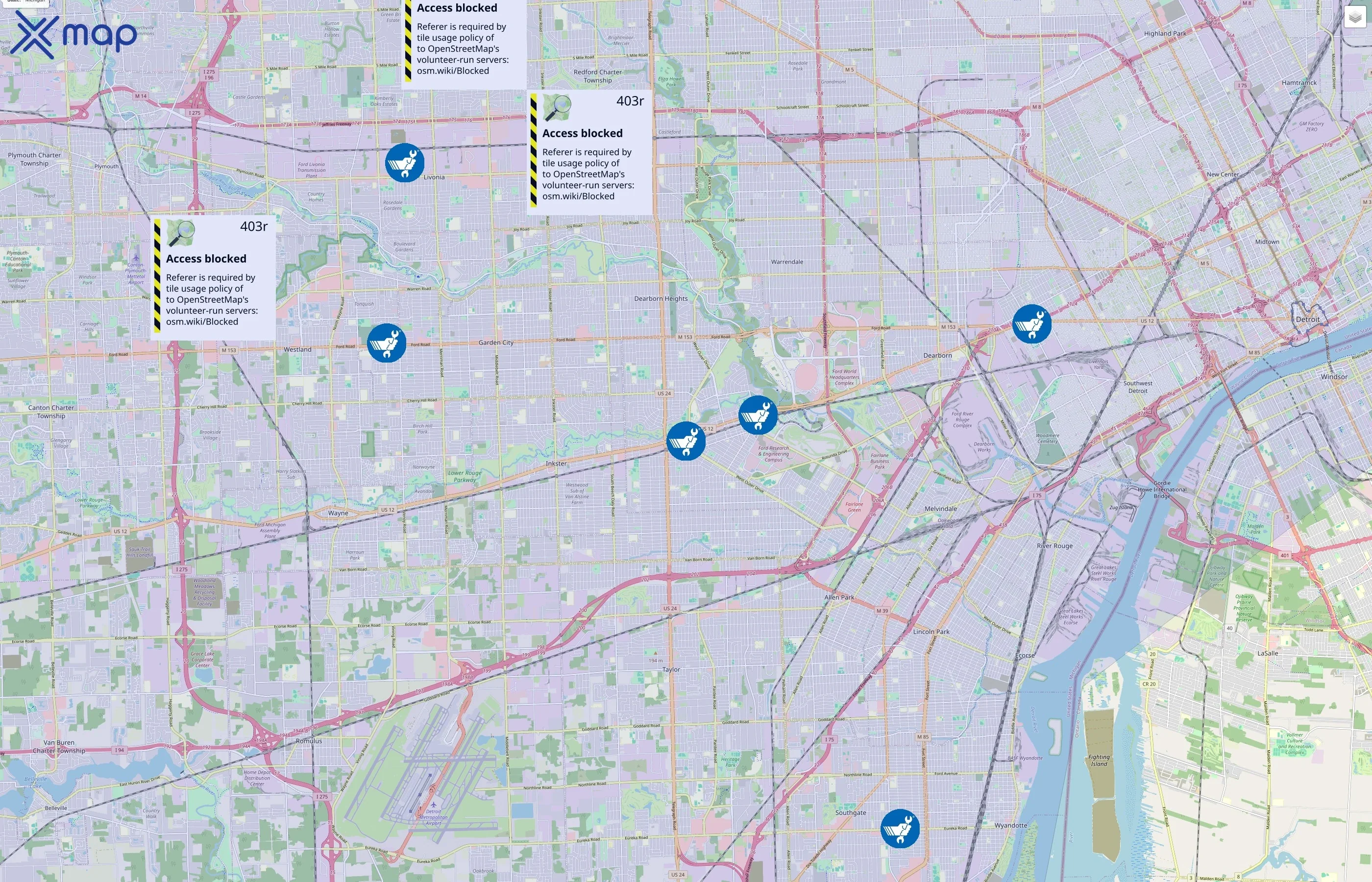 Quick Lane traffic data