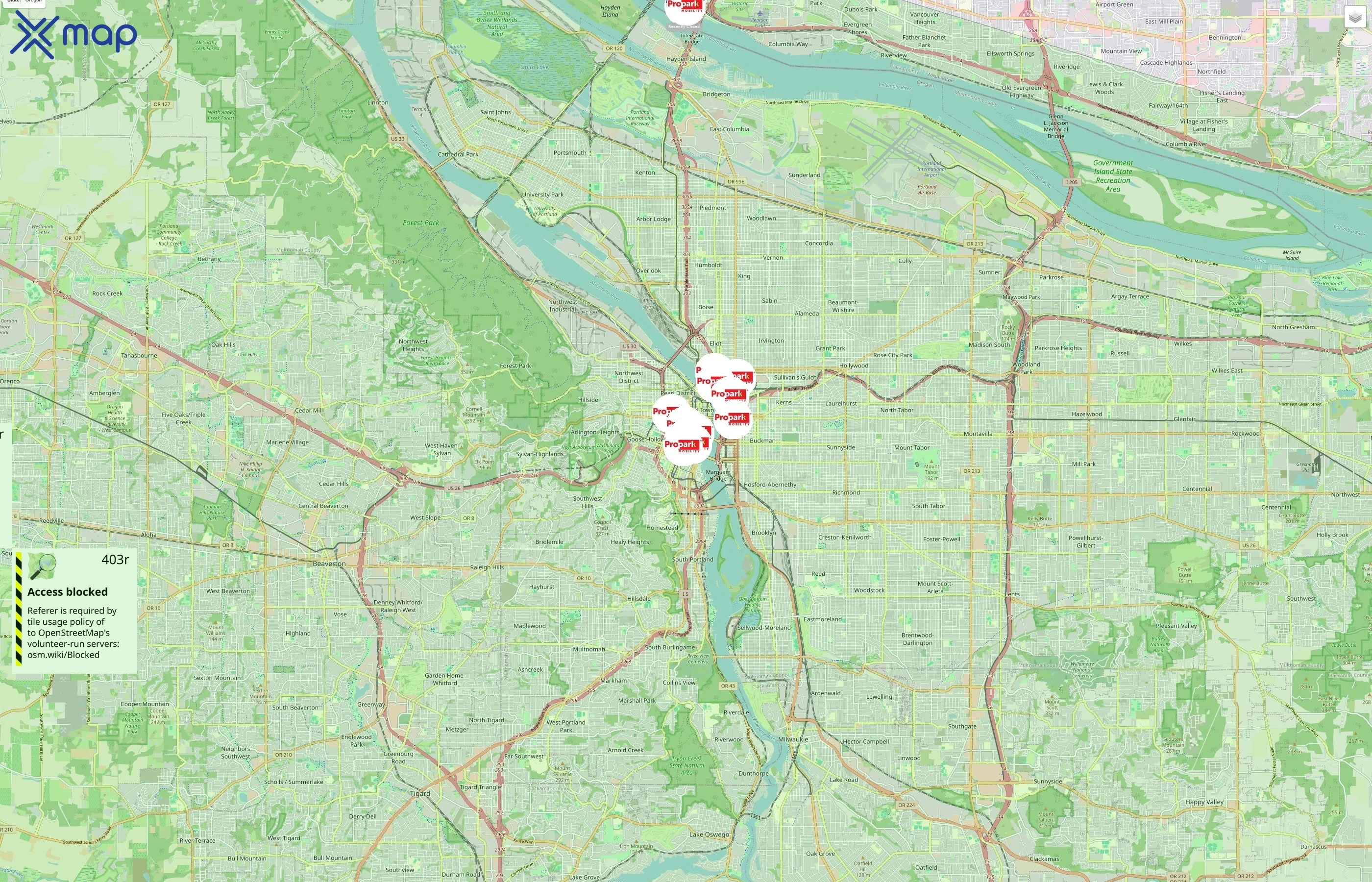Propark Mobility traffic data