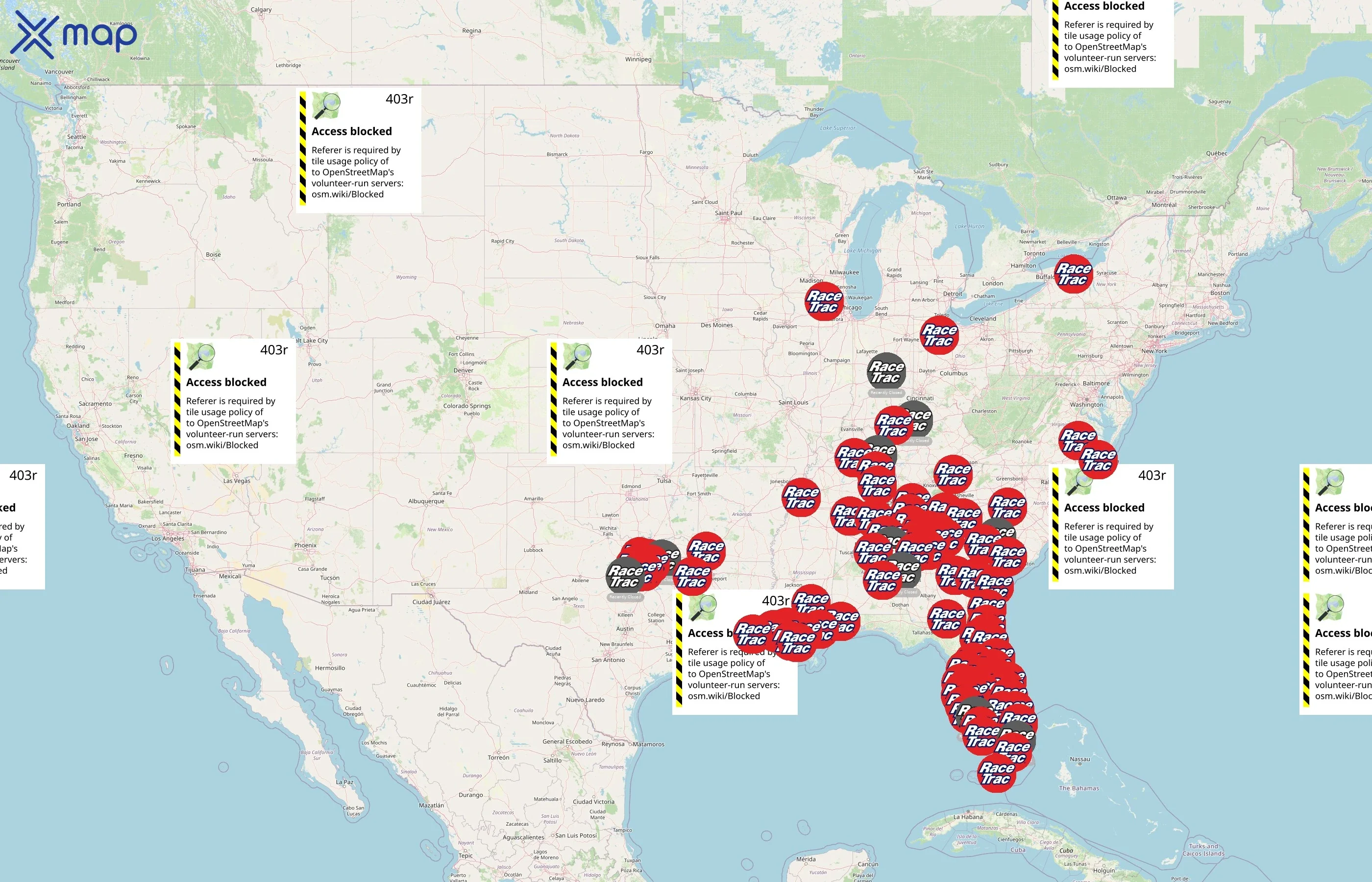 RaceTrac business status
