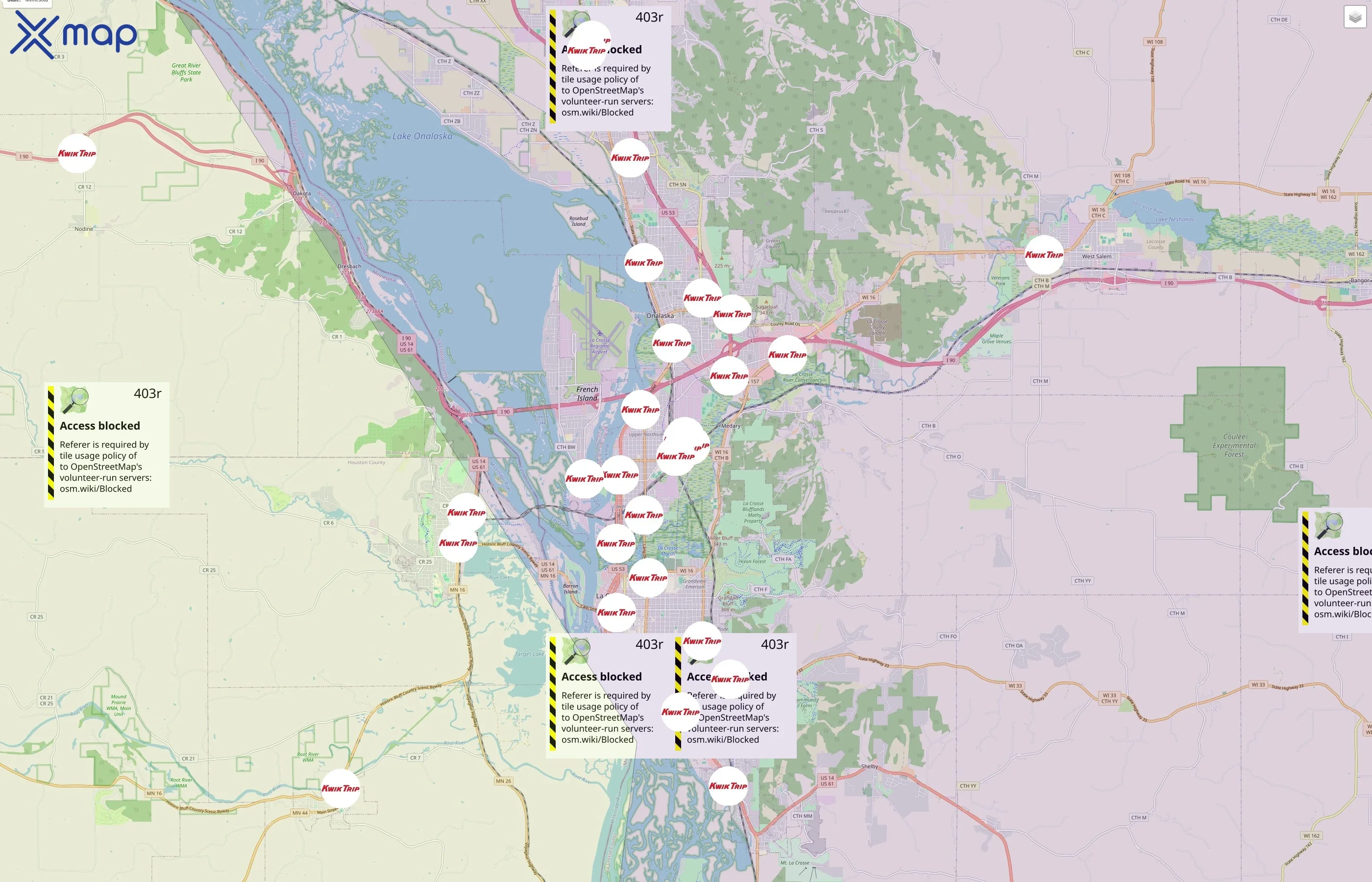 Kwik Trip traffic data