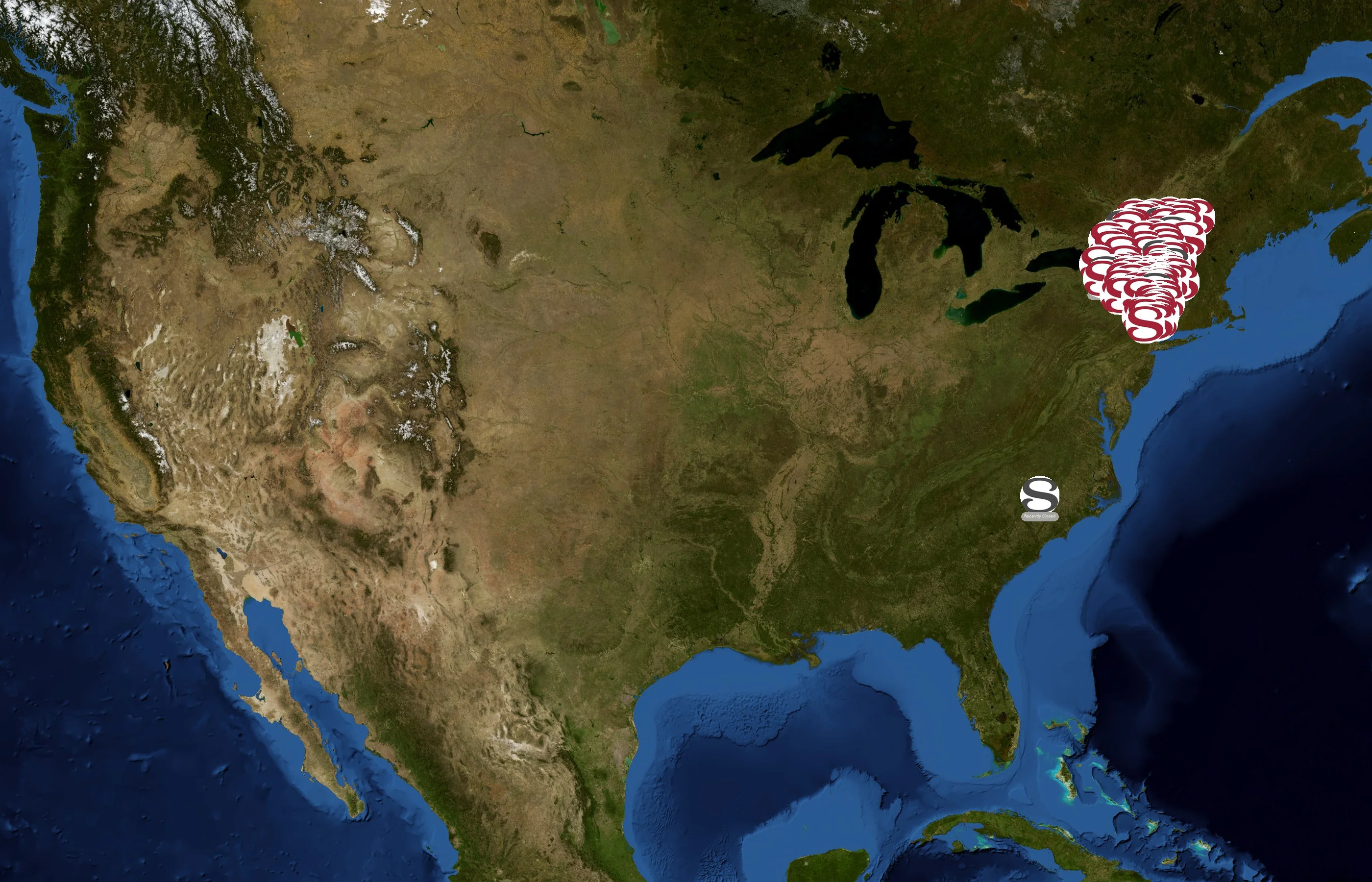 Stewart's Shops state distribution