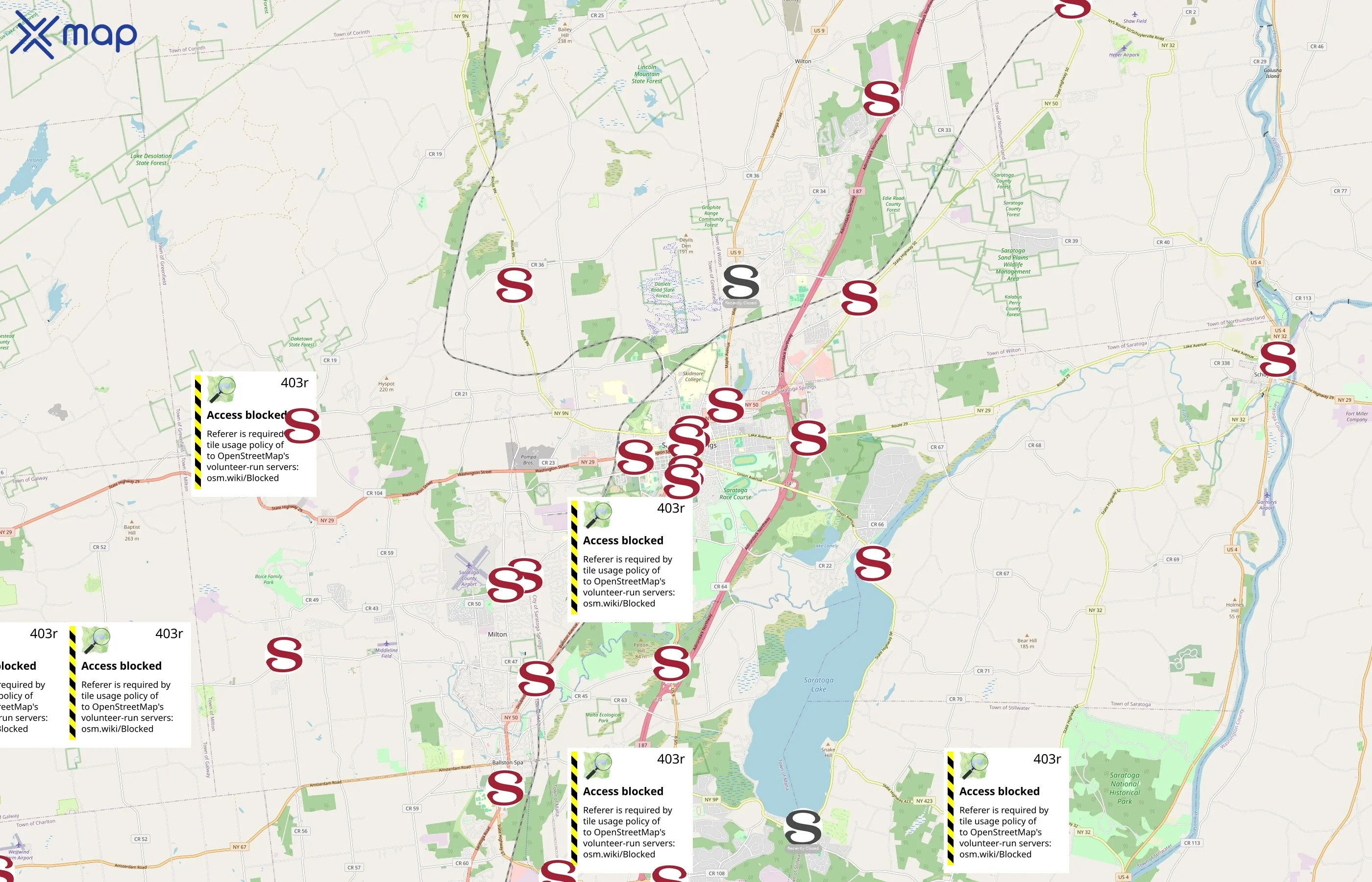 Stewart's Shops area coverage