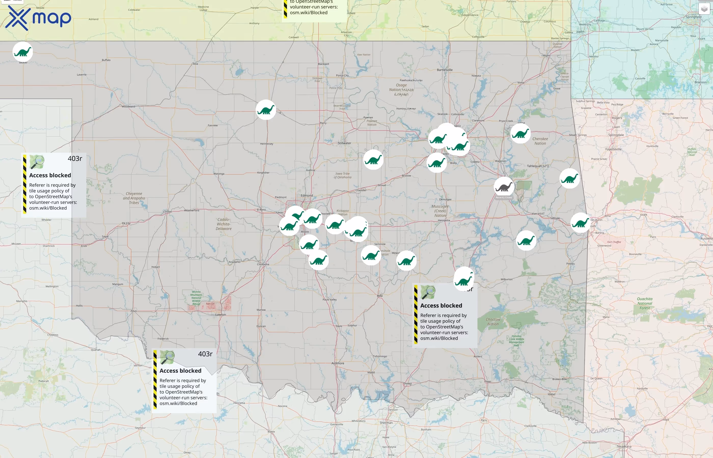 Sinclair Oil street hotspots