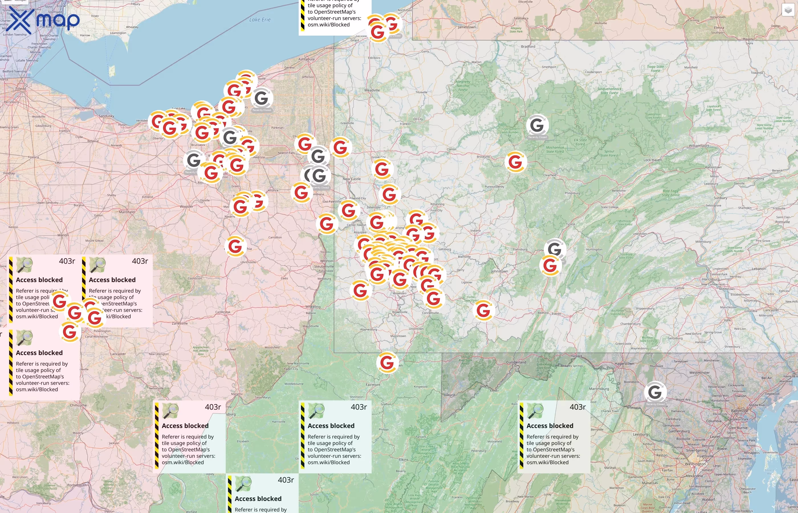 GetGo street hotspots