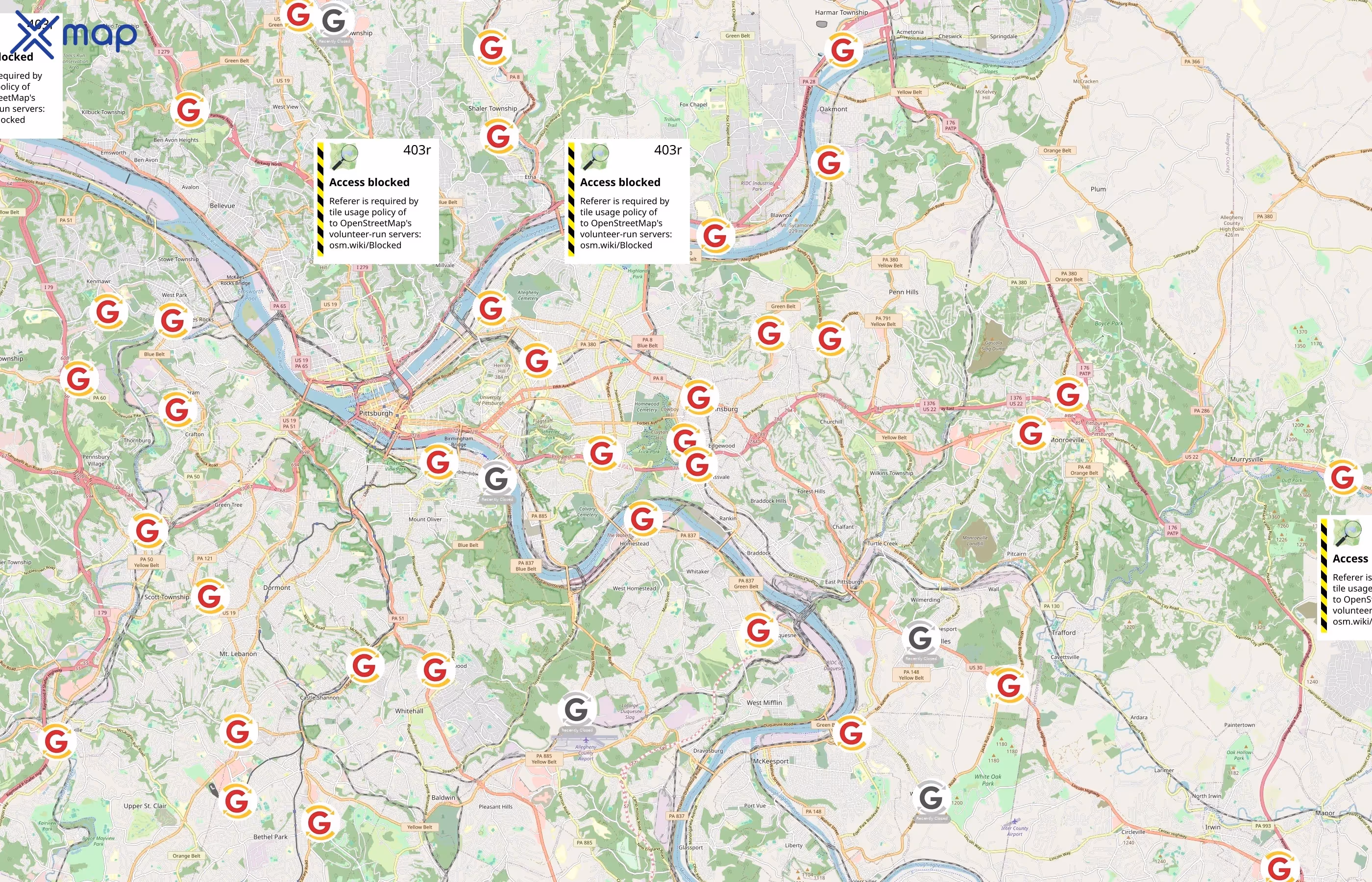 GetGo area coverage