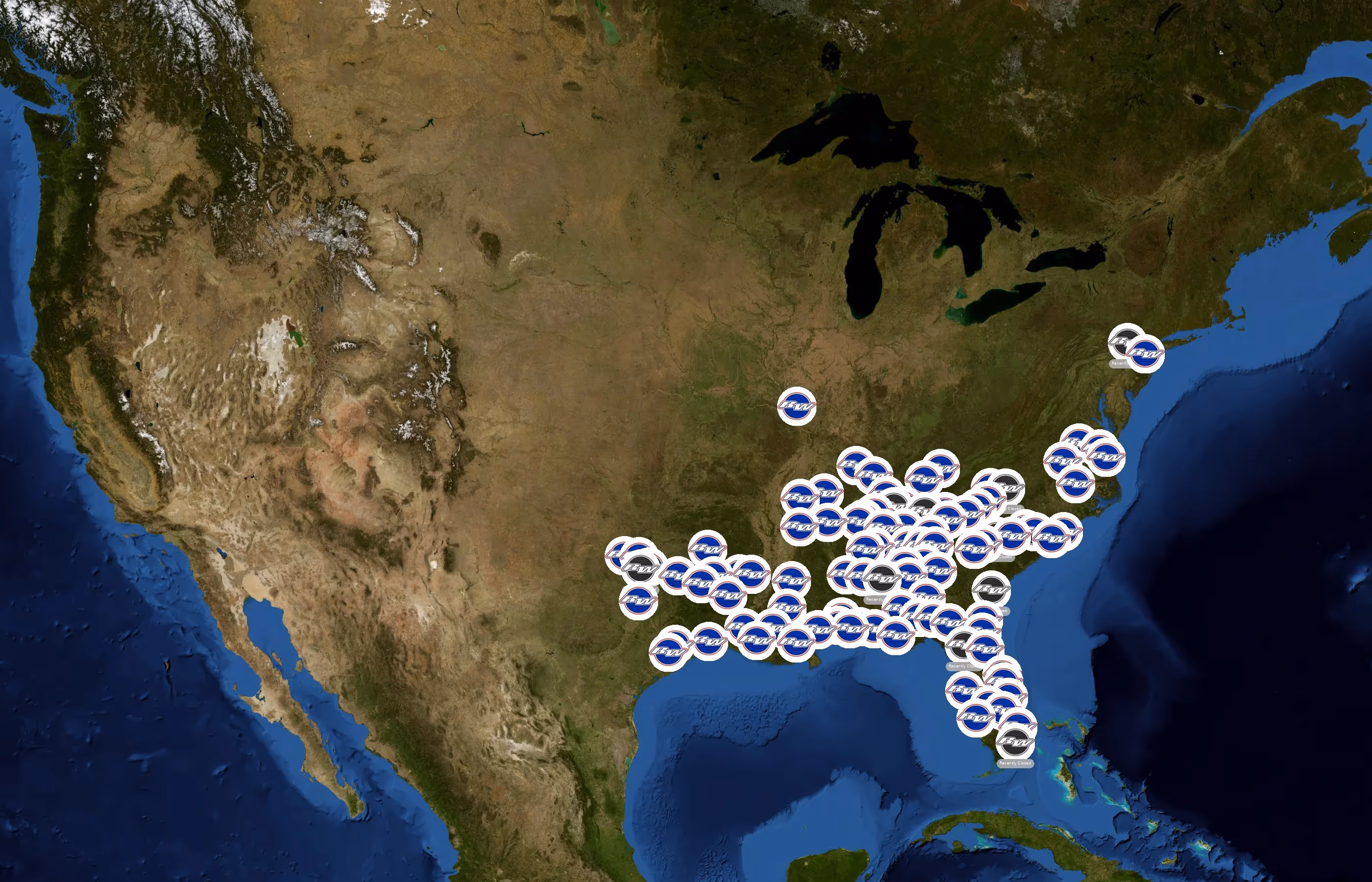RaceWay state distribution