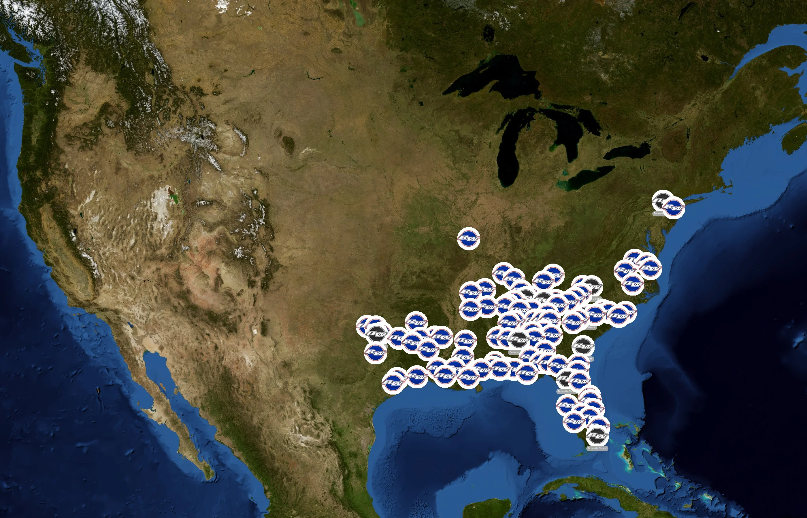 RaceWay state distribution