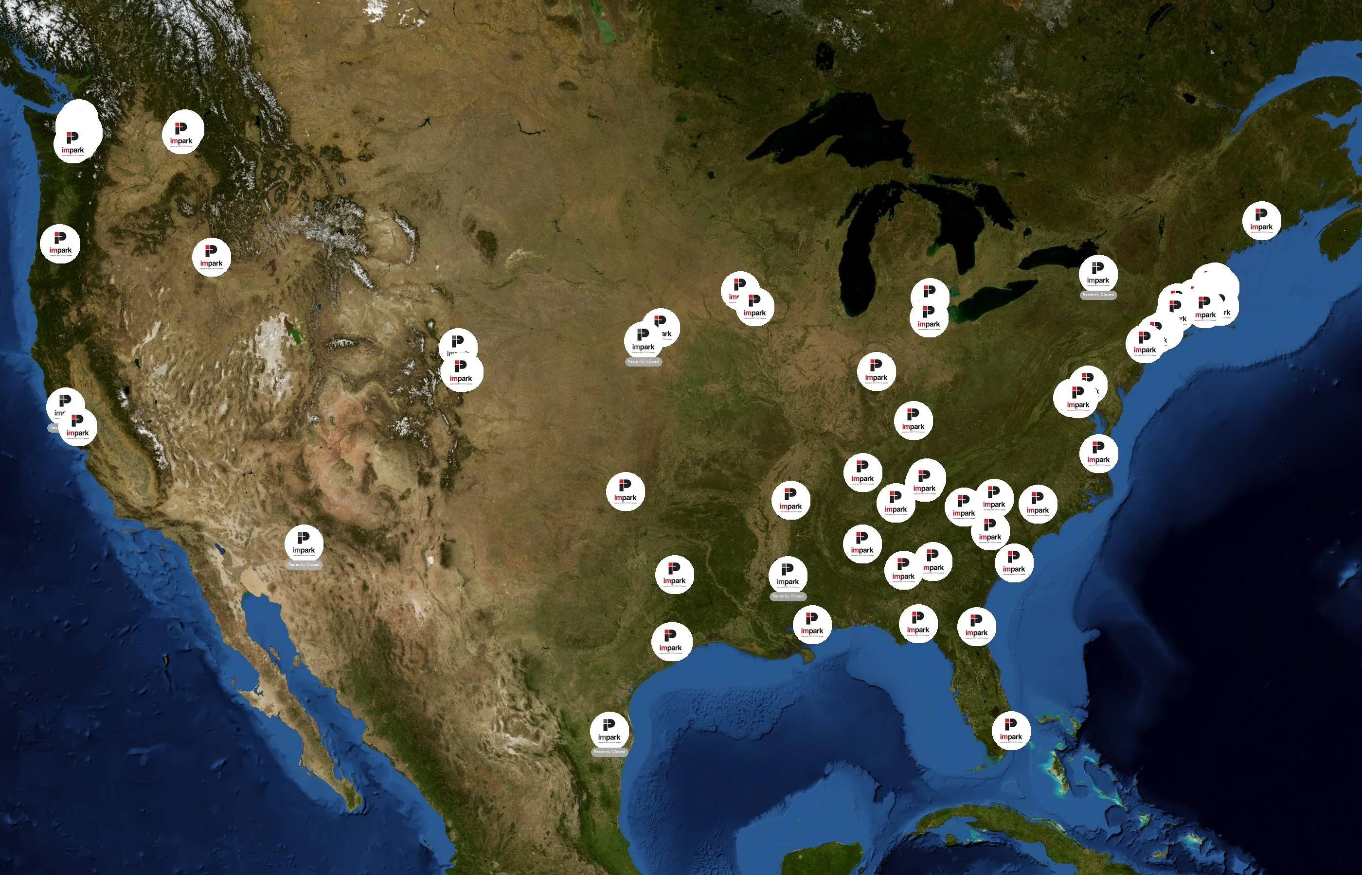 Republic Parking state distribution