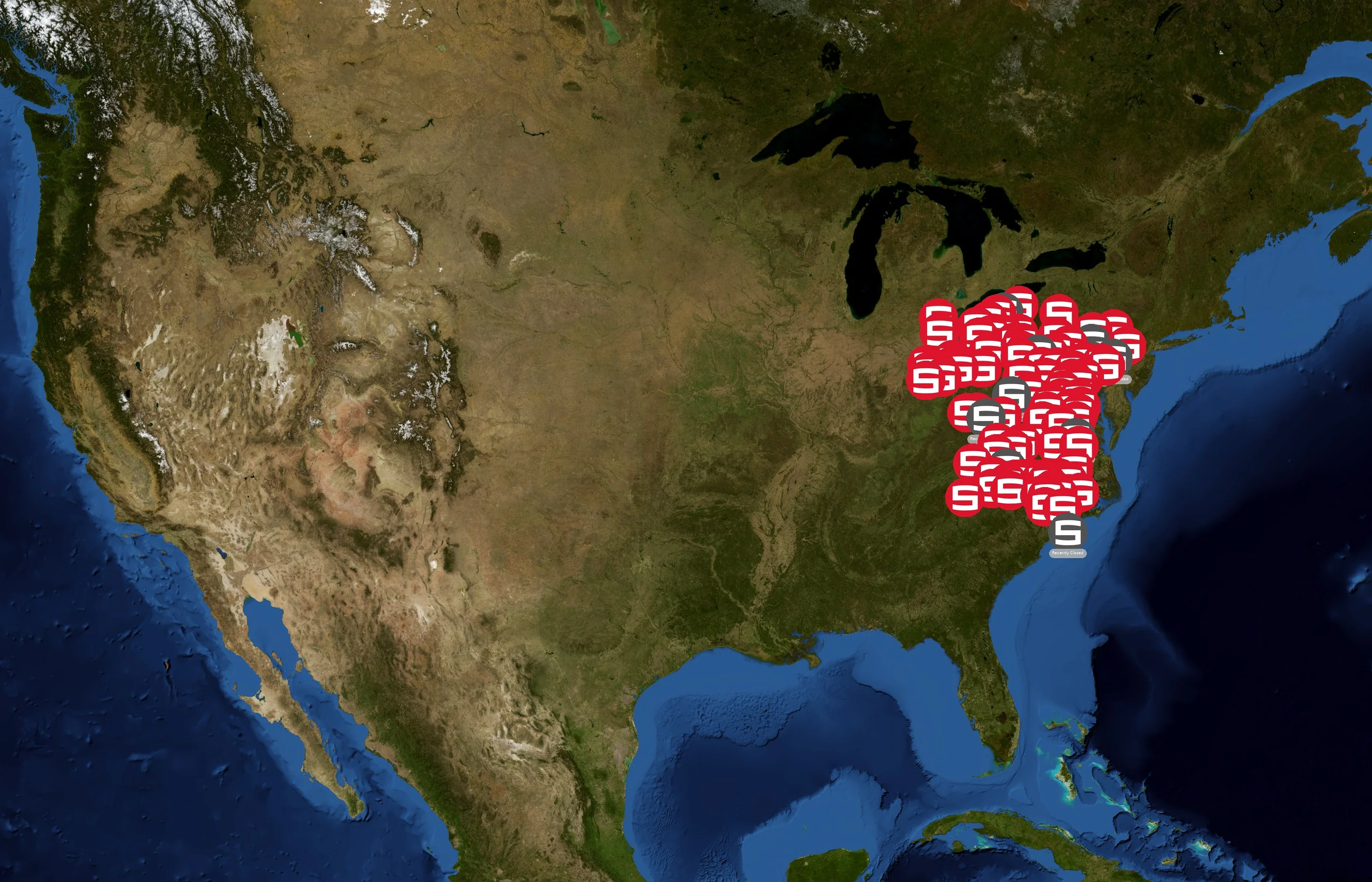 Sheetz state distribution