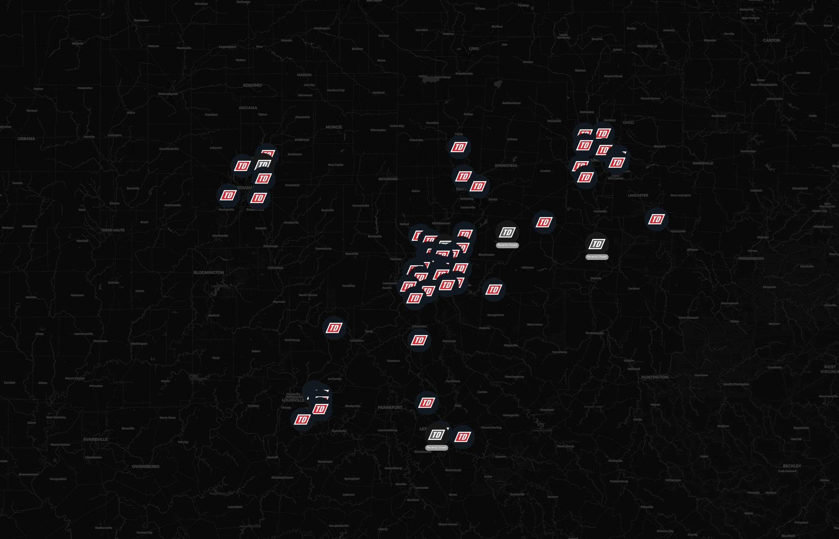 Tire Discounters city distribution