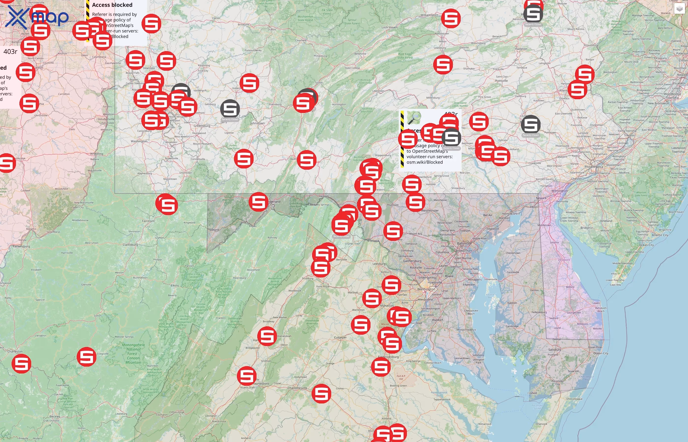 Sheetz street hotspots