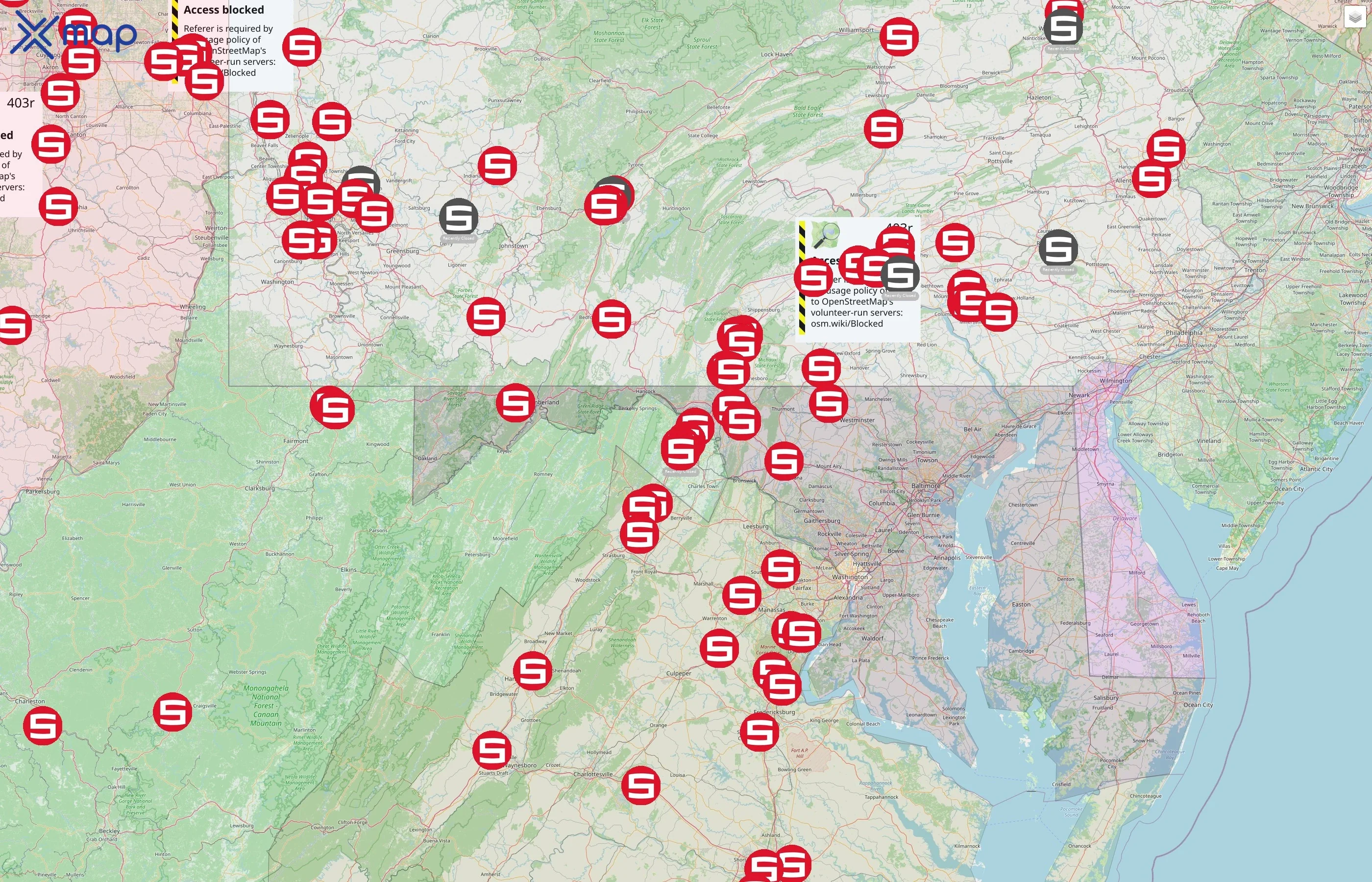 Sheetz street hotspots