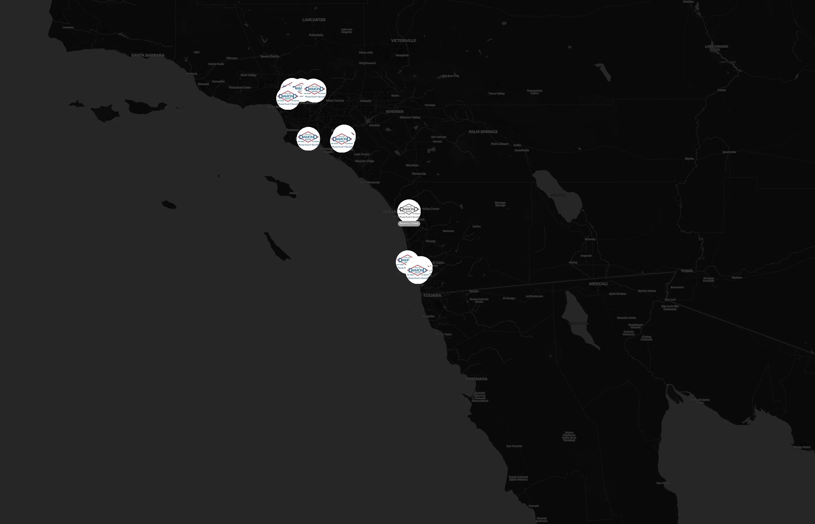 Diamond Parking city distribution