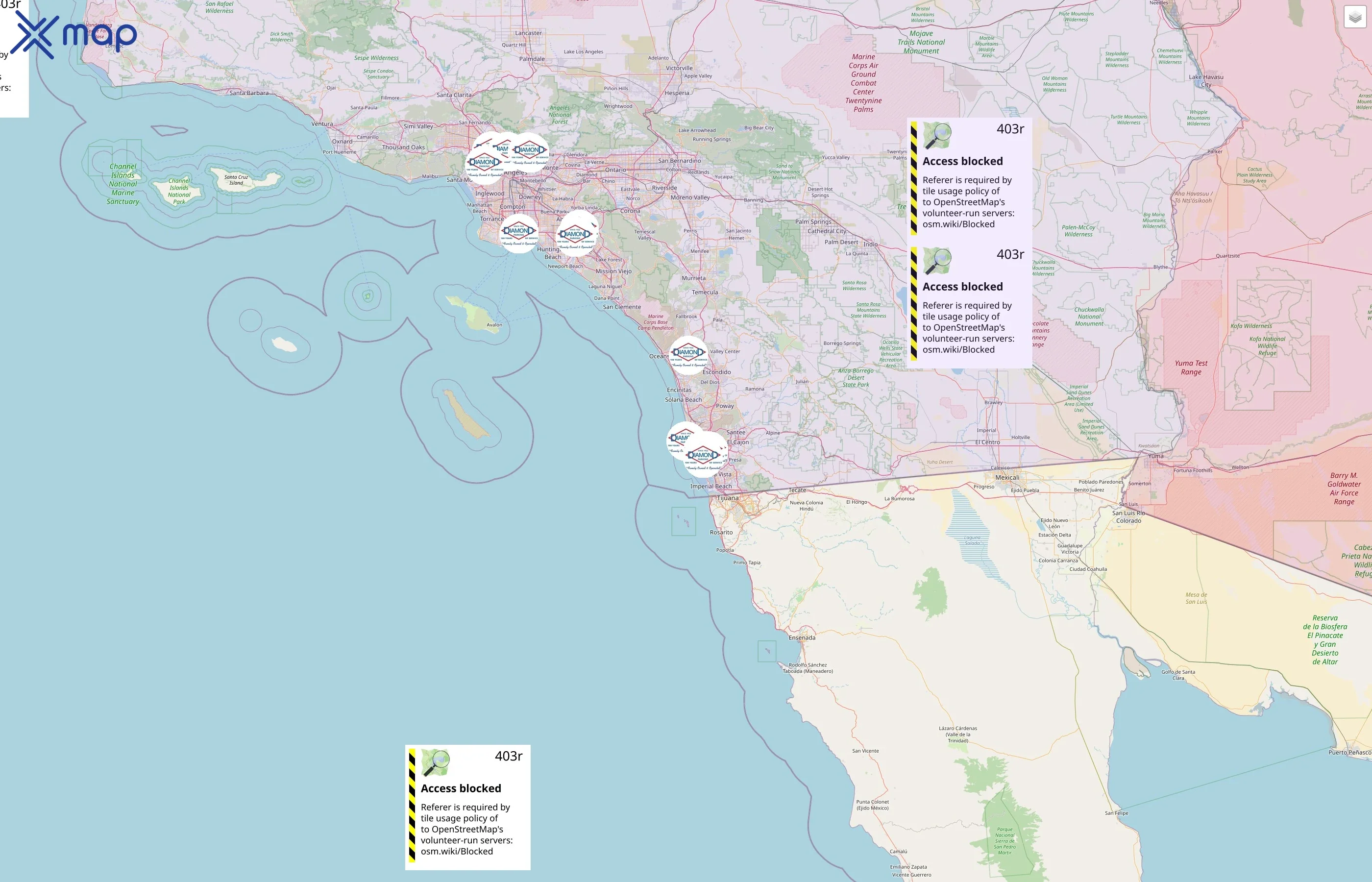 Diamond Parking street hotspots
