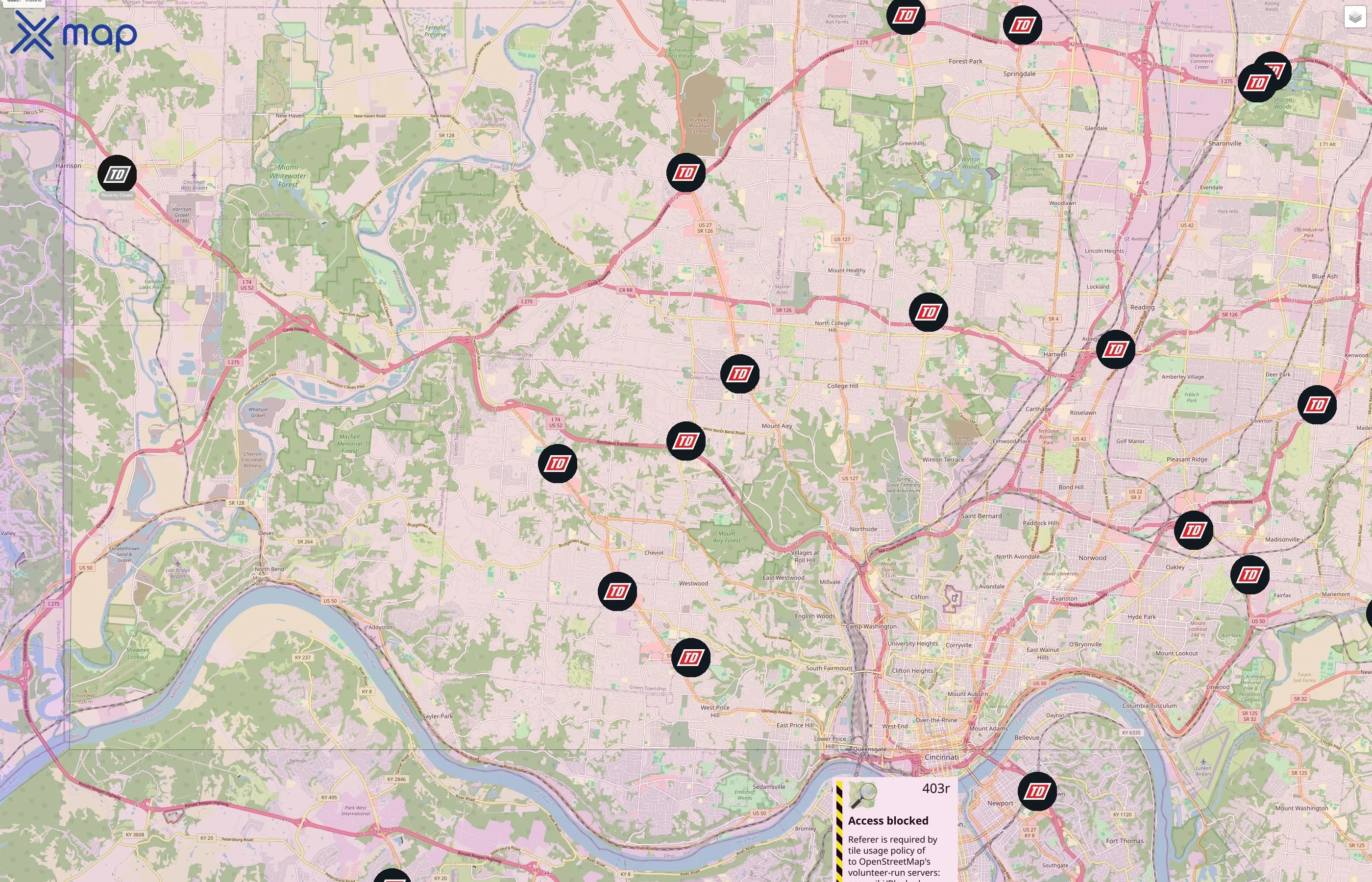 Tire Discounters traffic data