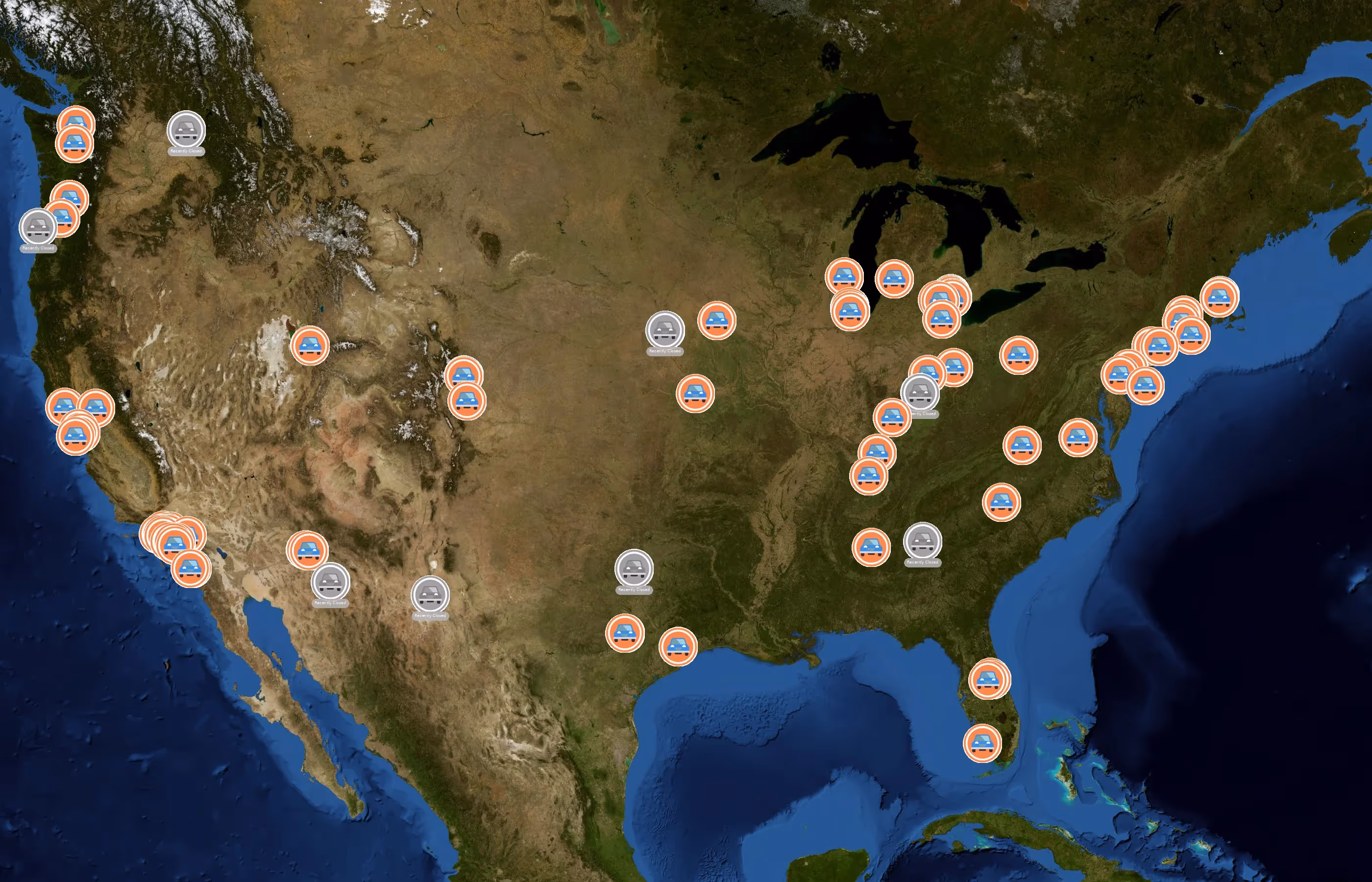 AirGarage state distribution