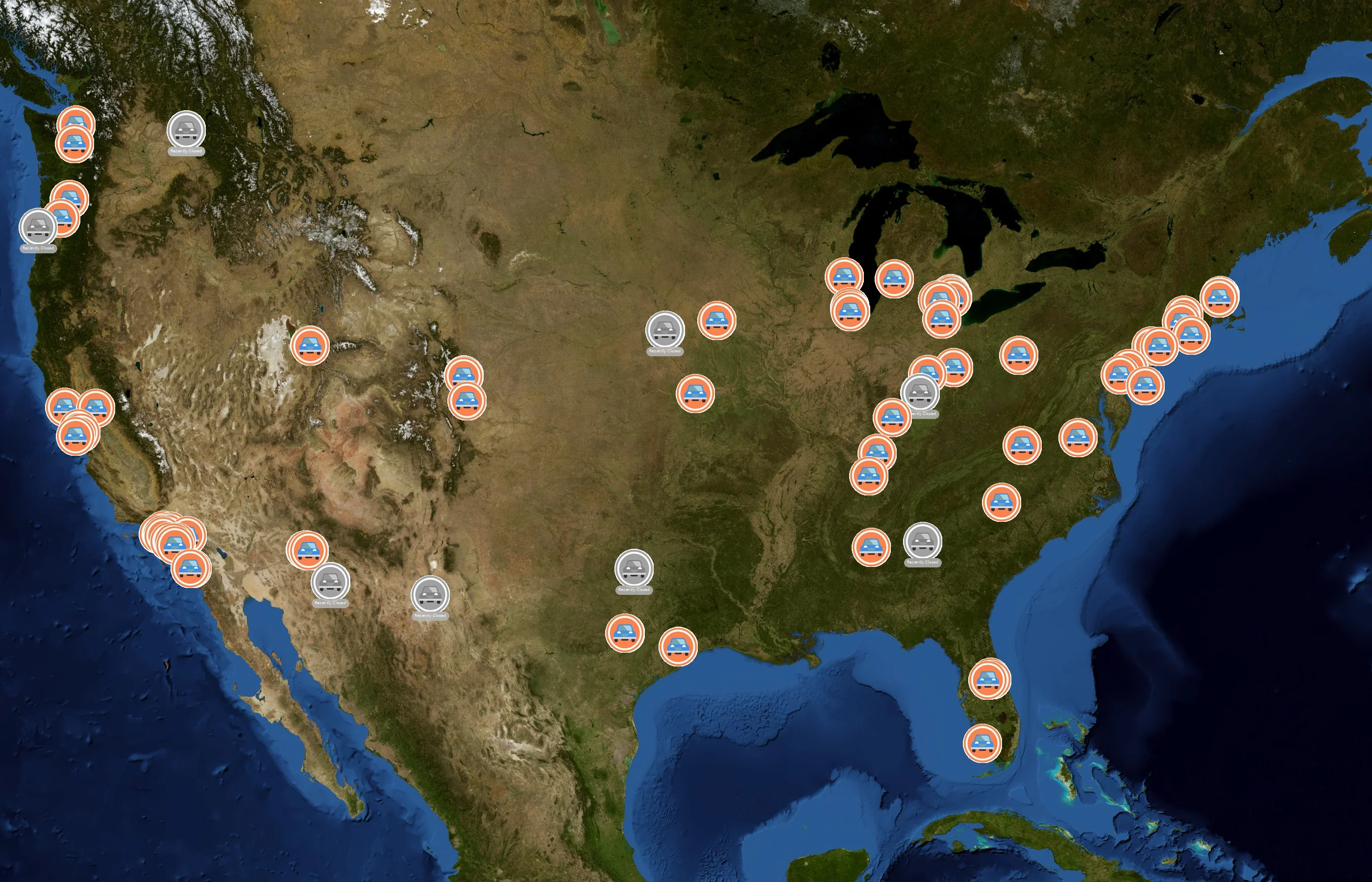 AirGarage state distribution