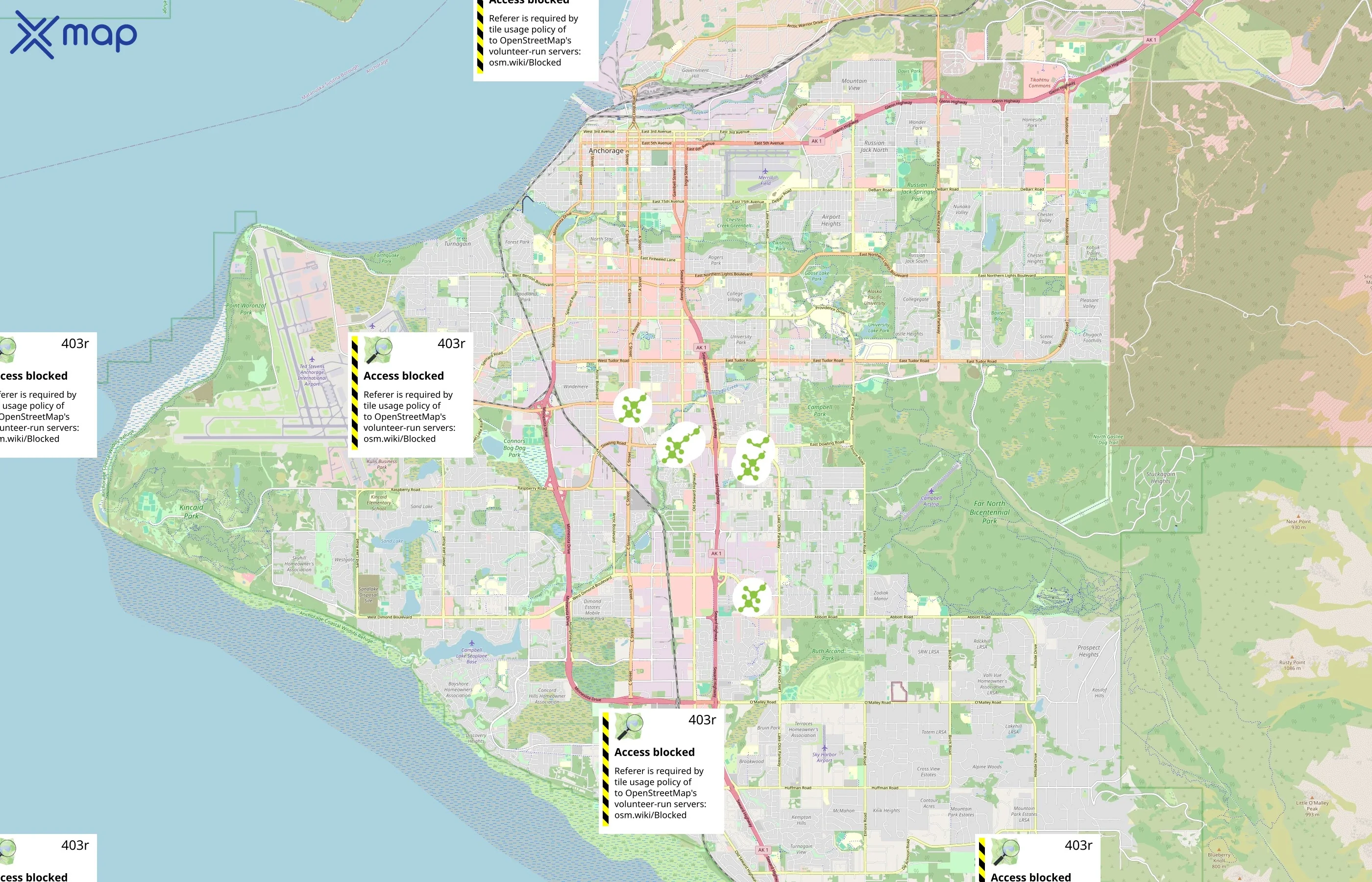ALCOLOCK area coverage