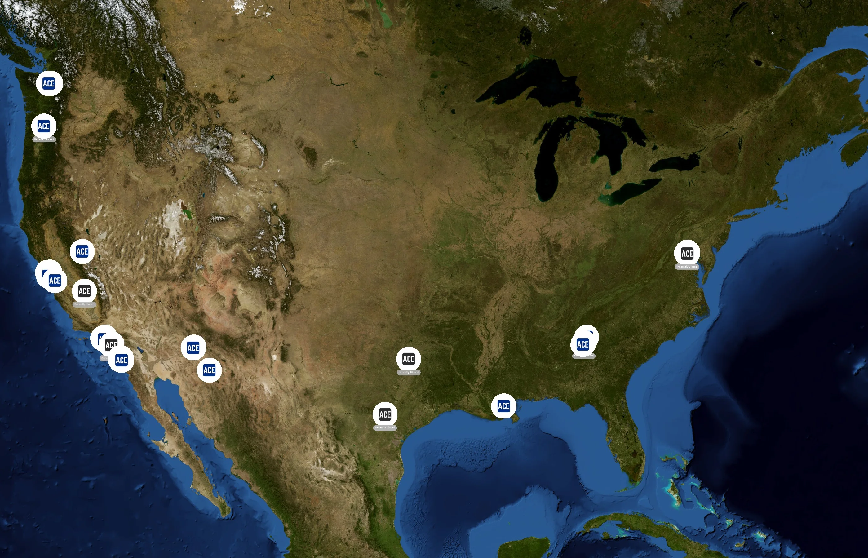 Ace Parking state distribution