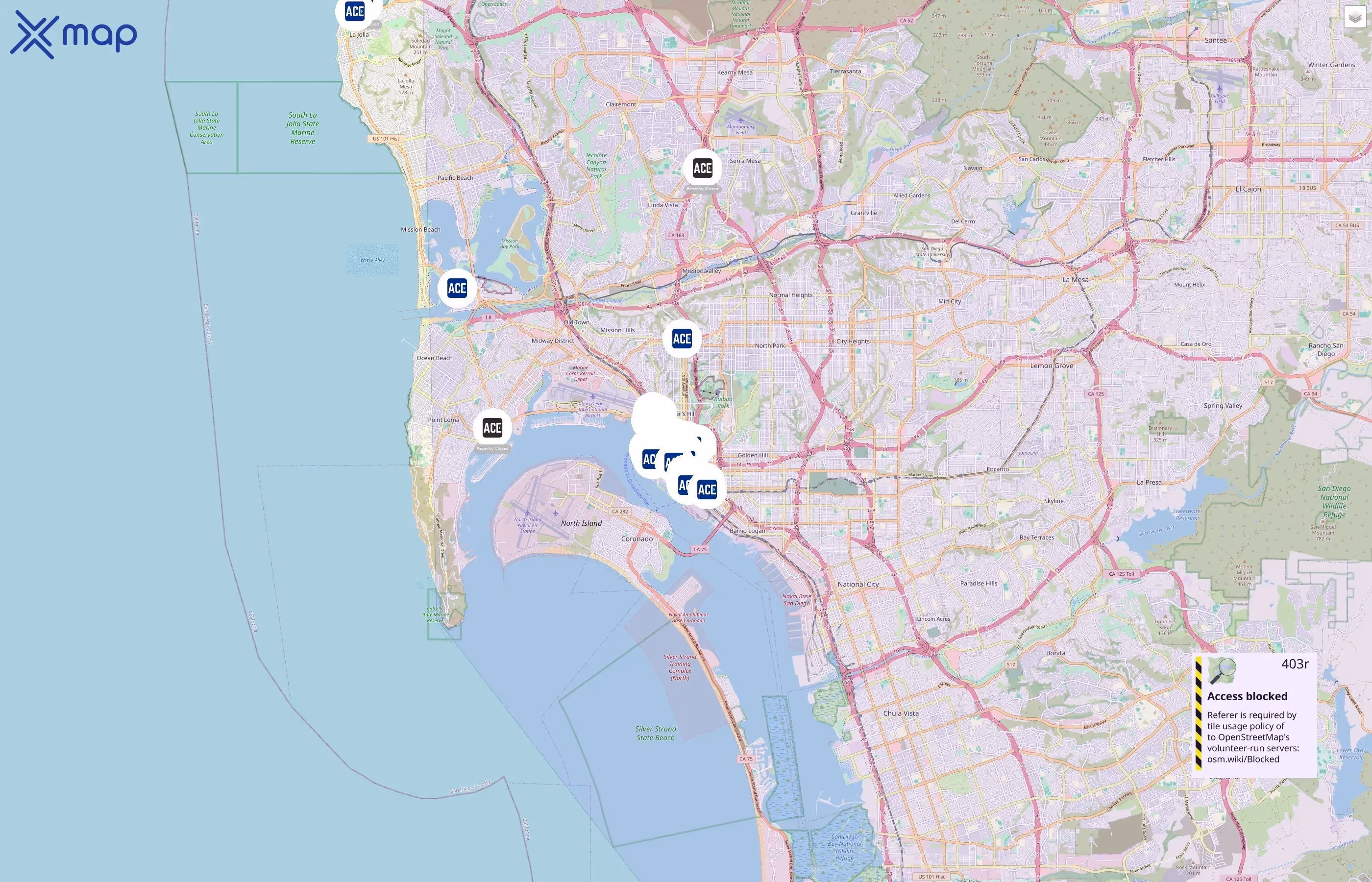 Ace Parking traffic data
