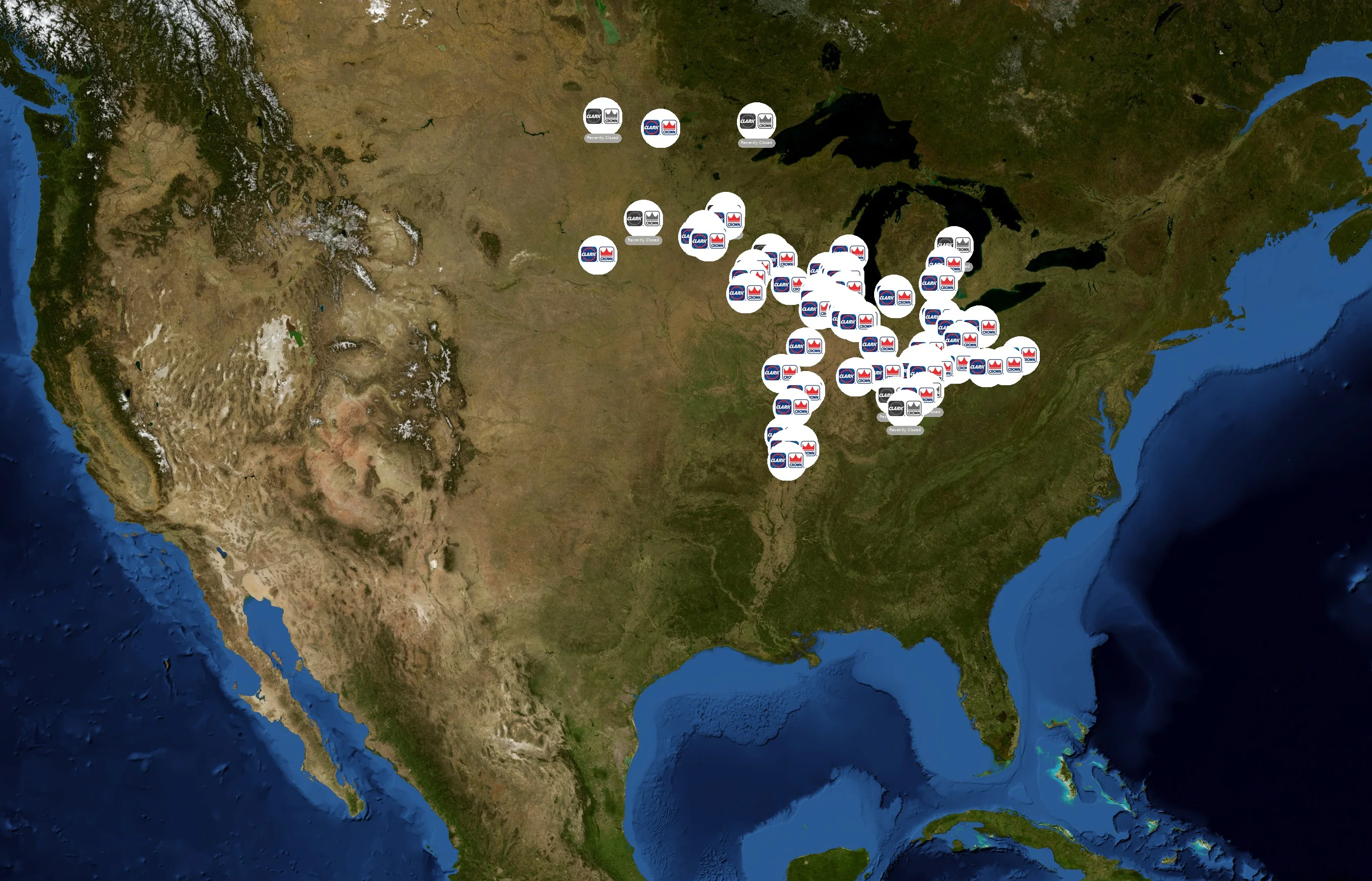 Clark state distribution