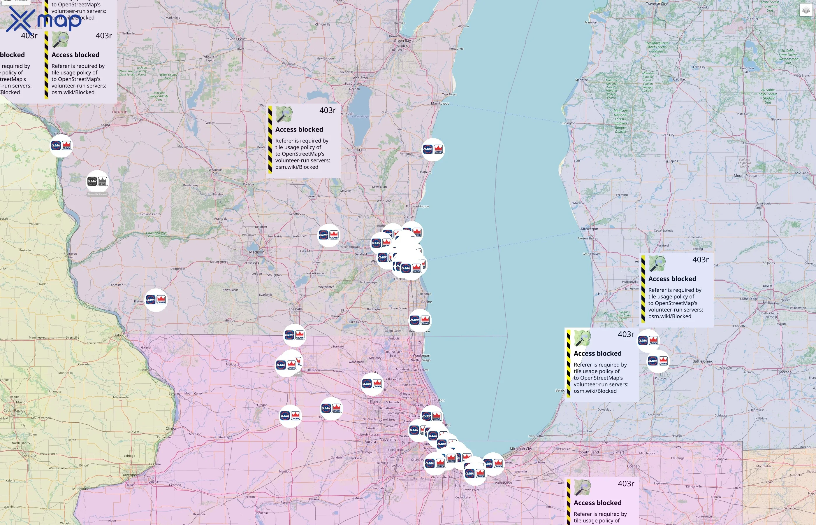 Clark street hotspots
