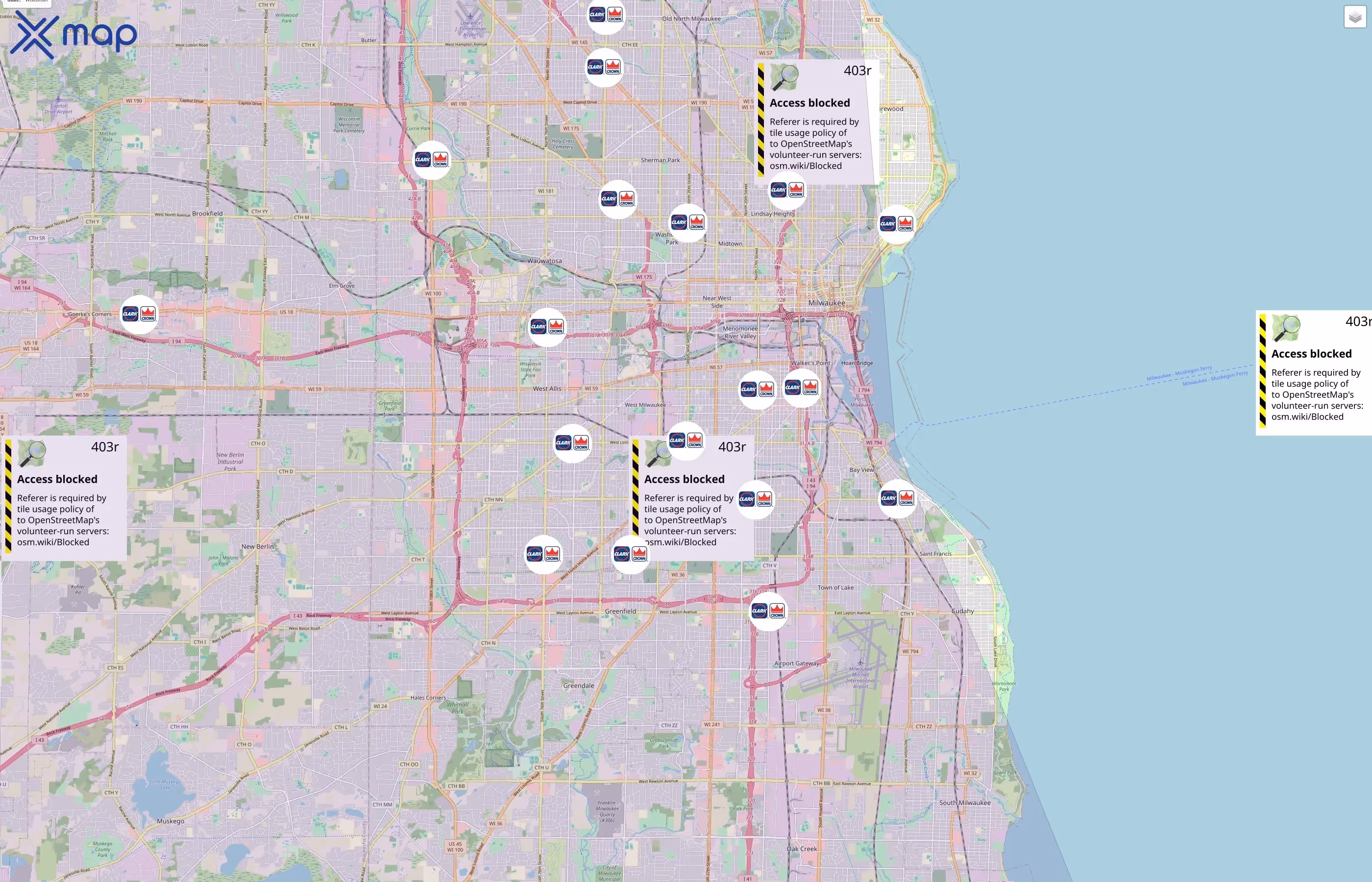 Clark traffic data