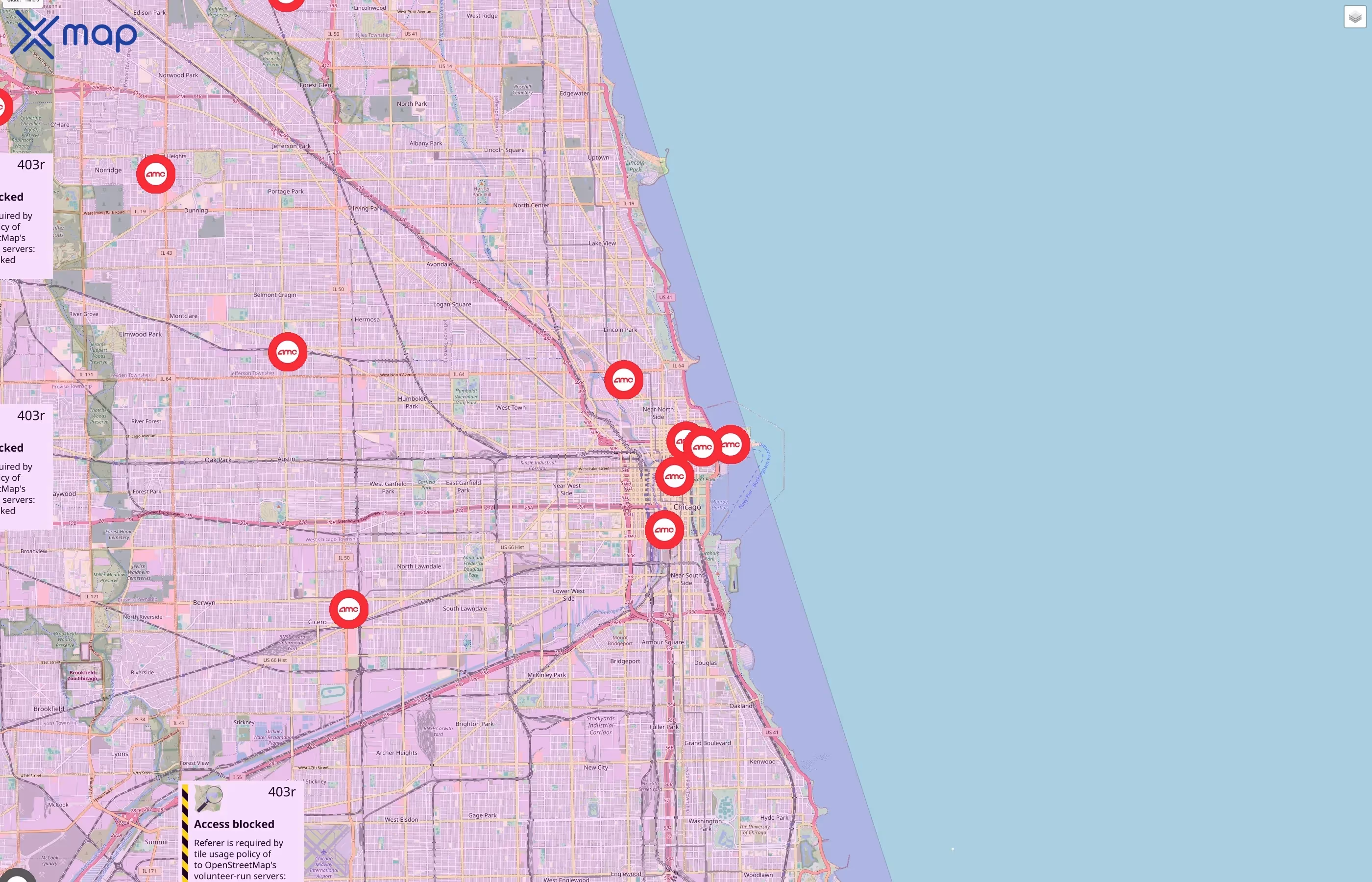 AMC Theatres traffic data