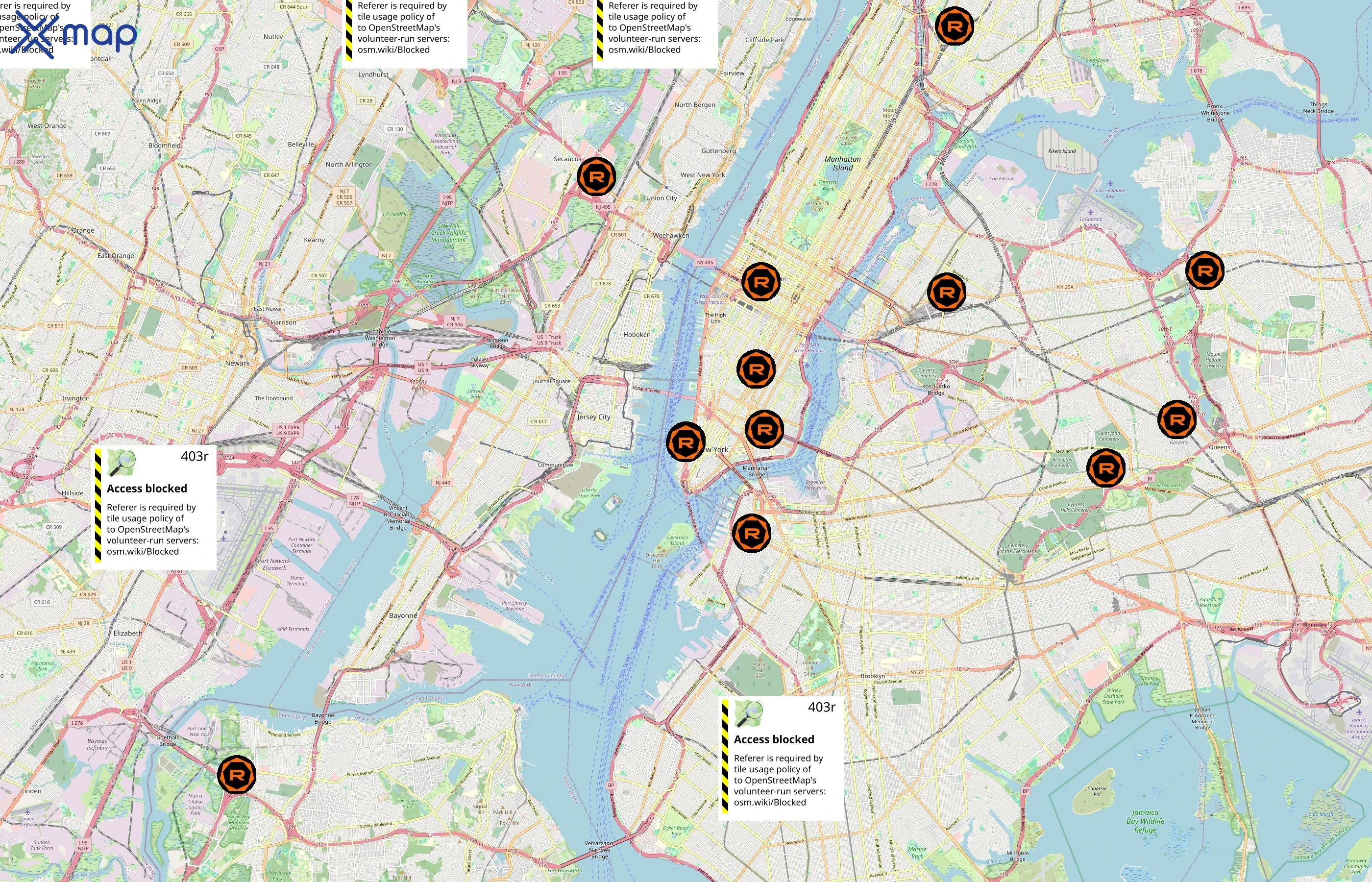 Regal Cinemas area coverage