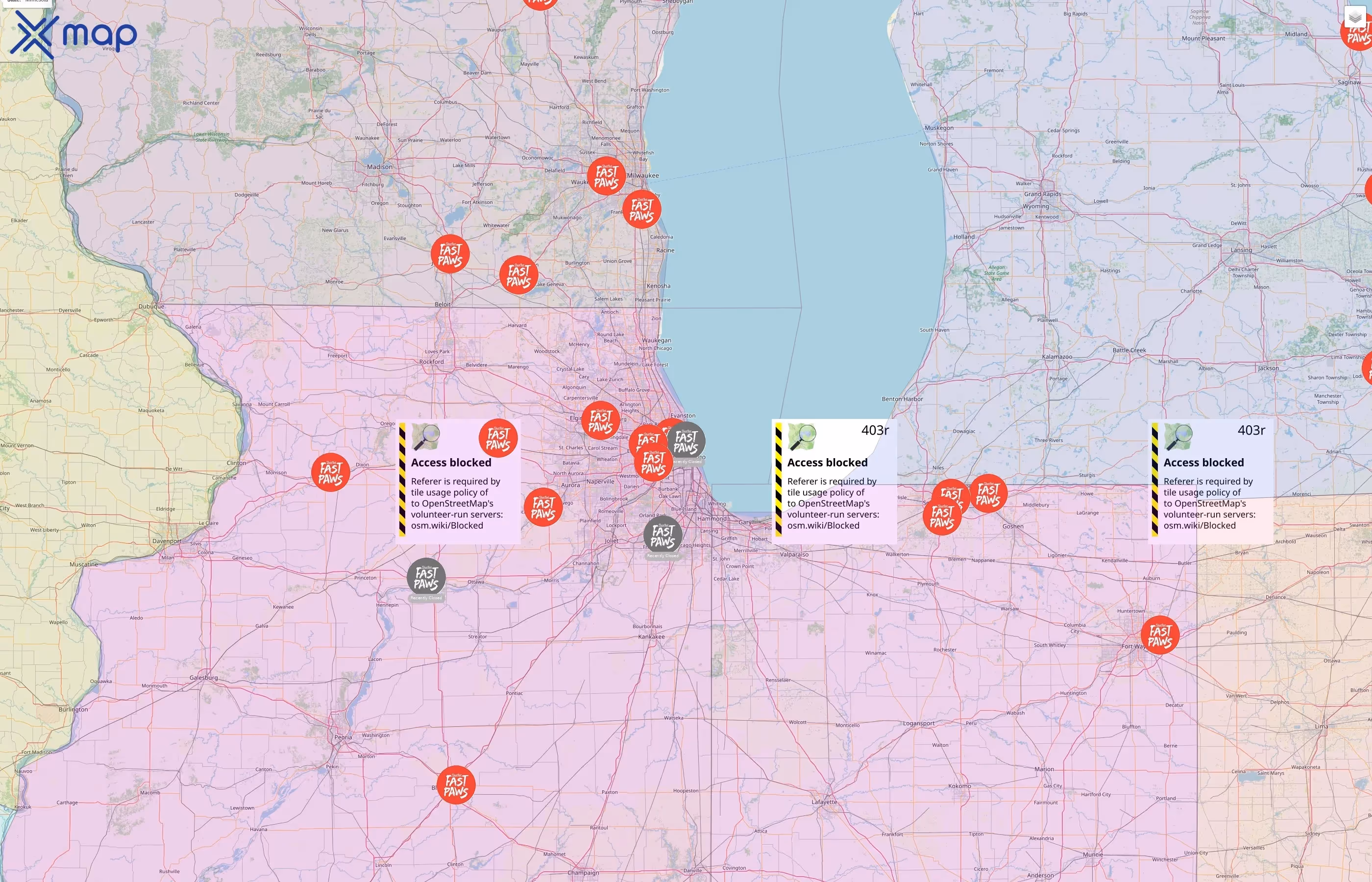 ShotVet street hotspots