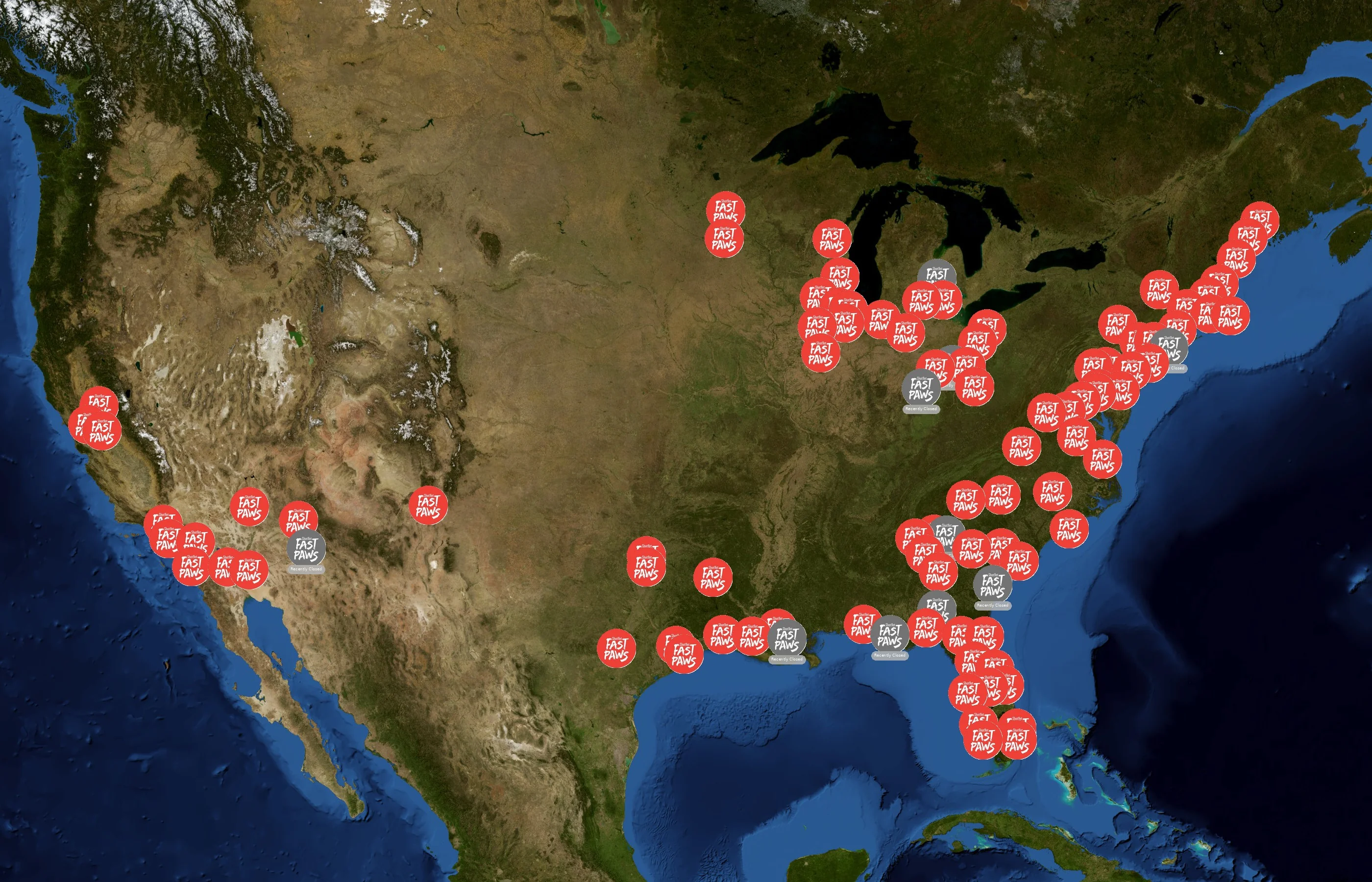 ShotVet state distribution