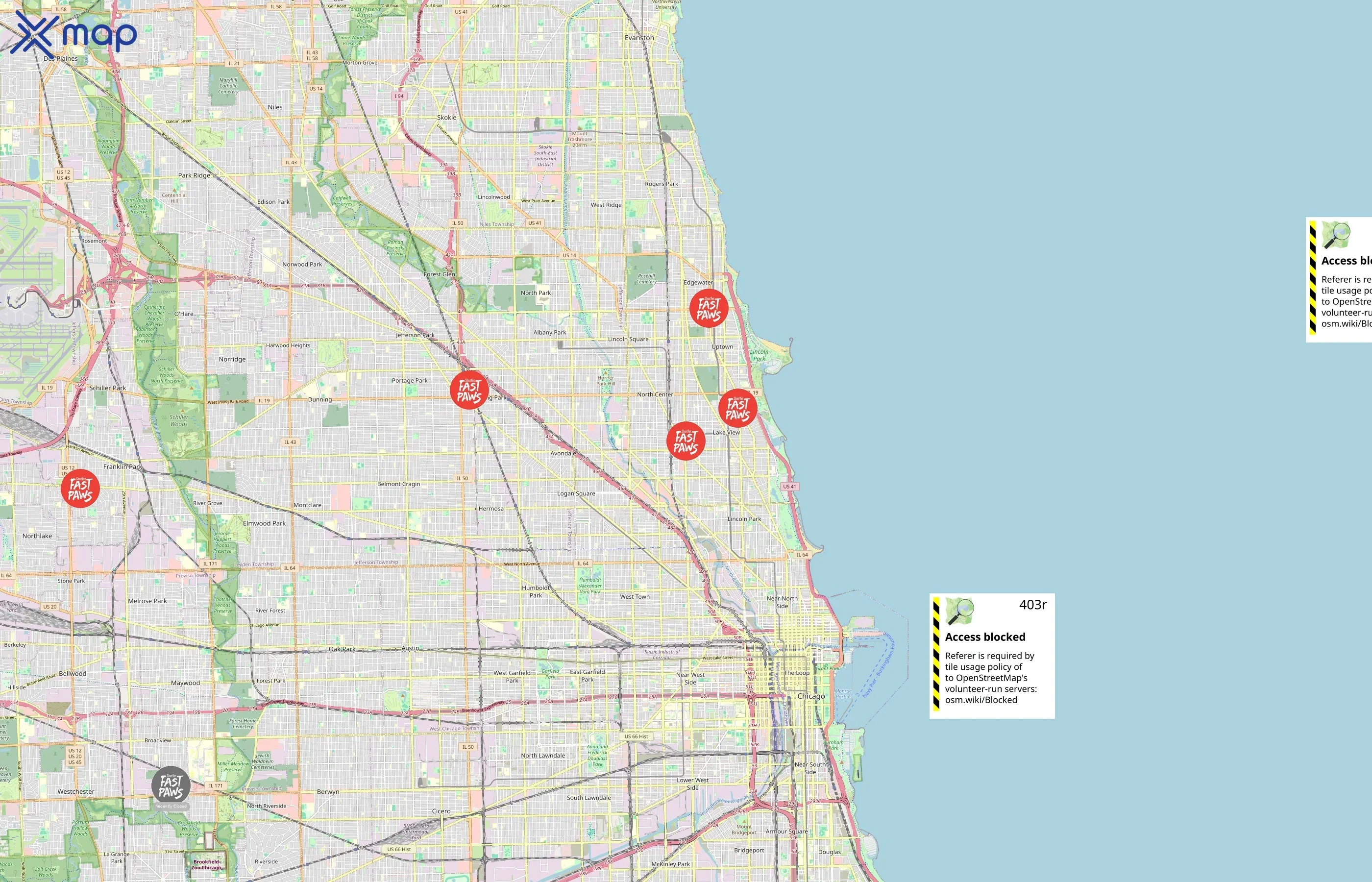 ShotVet area coverage
