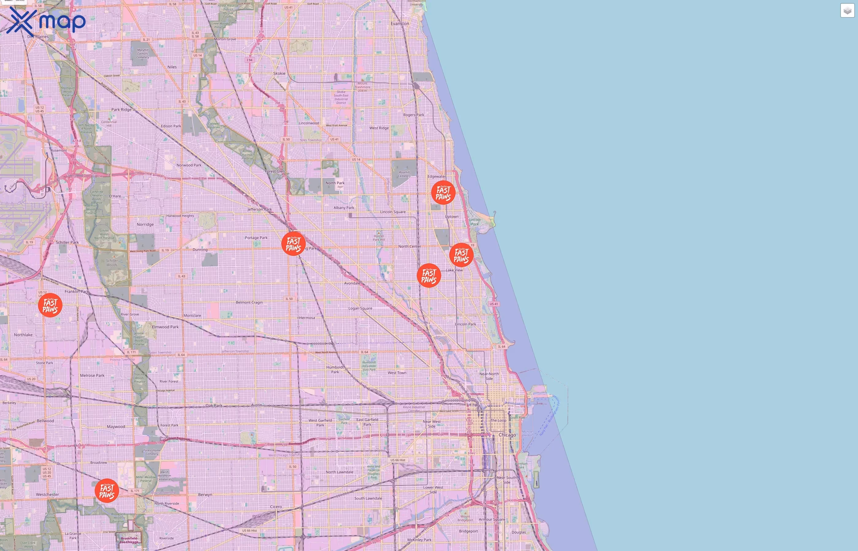 ShotVet traffic data