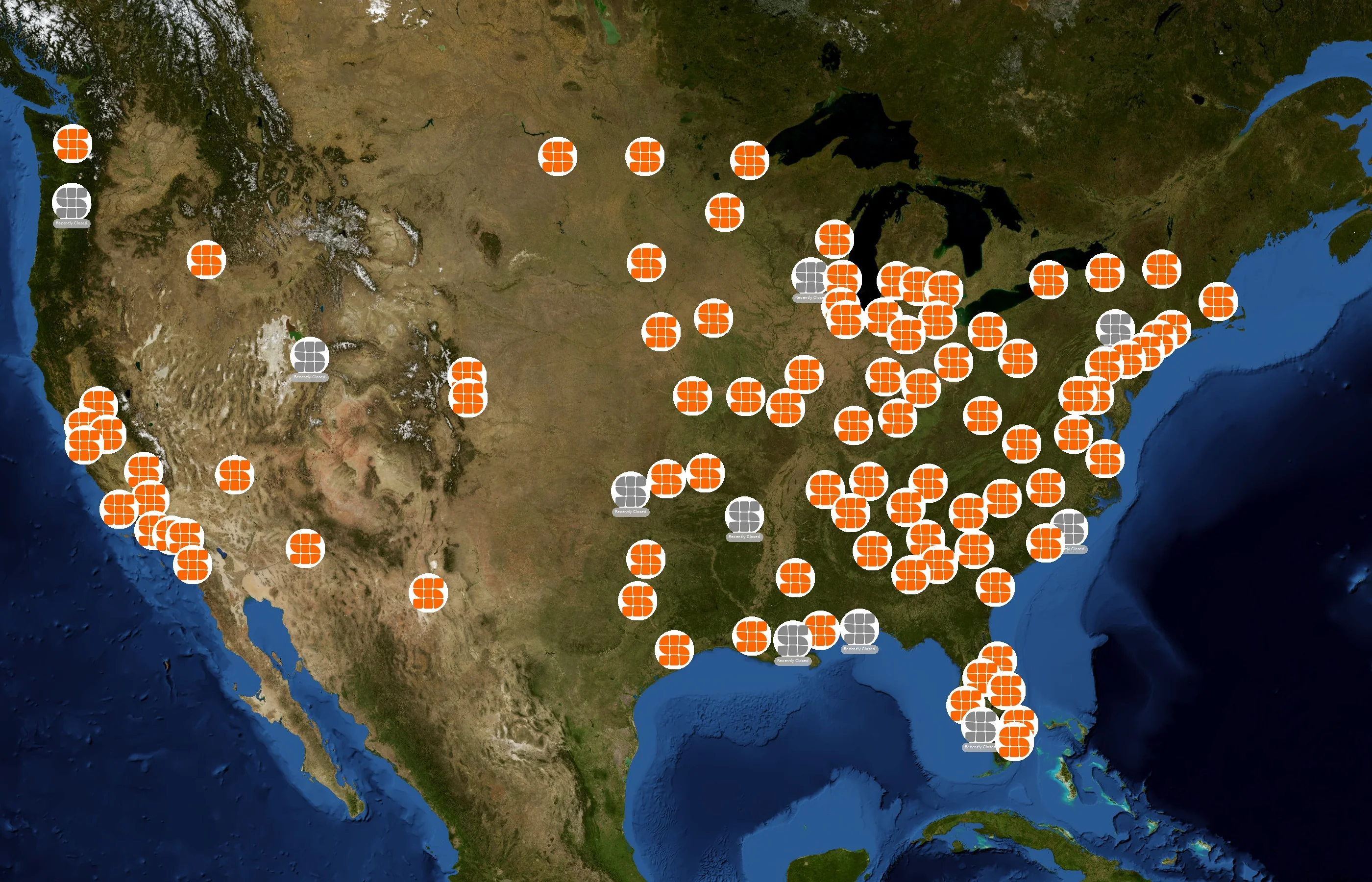 Sky Zone state distribution