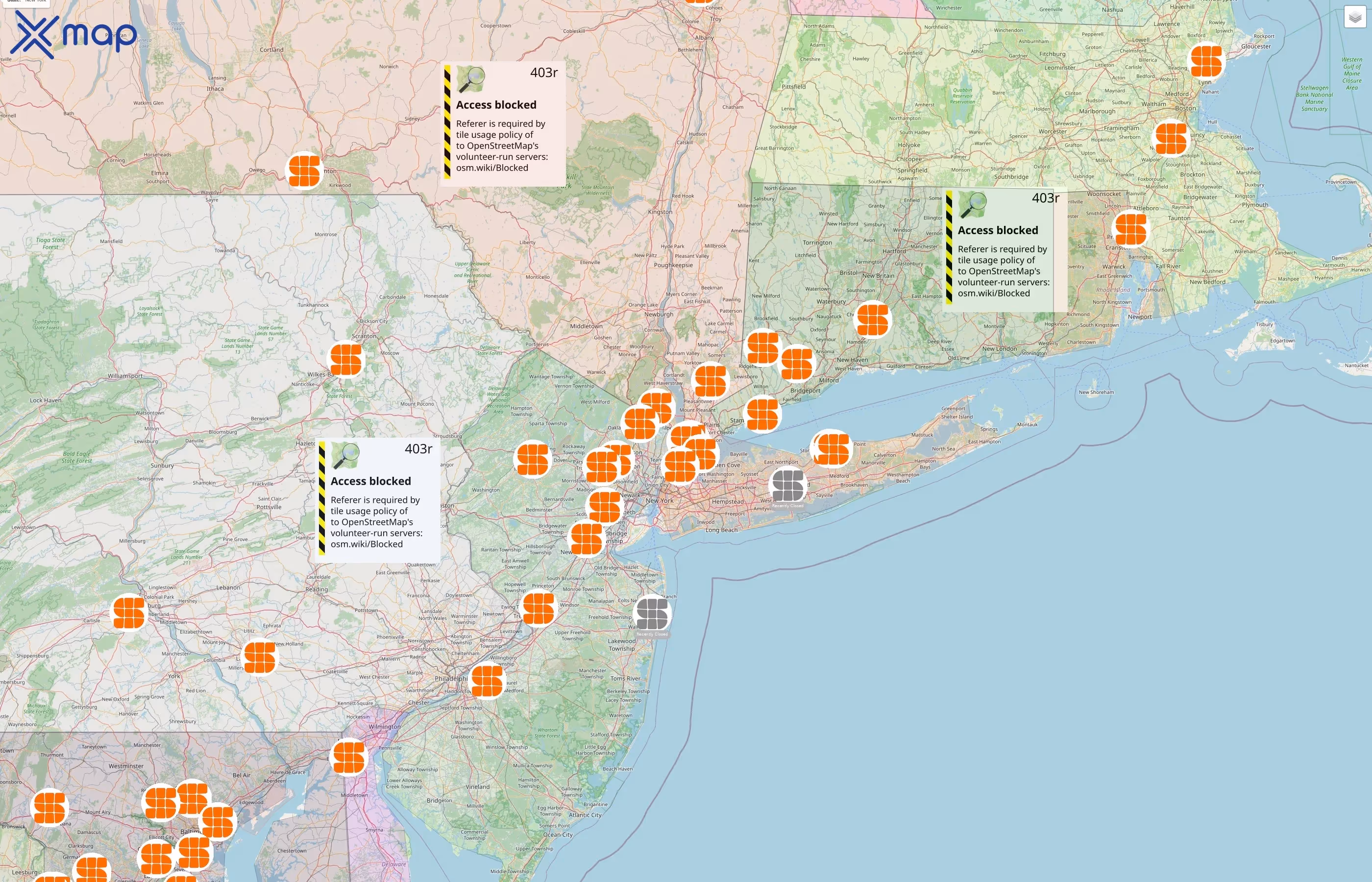 Sky Zone street hotspots