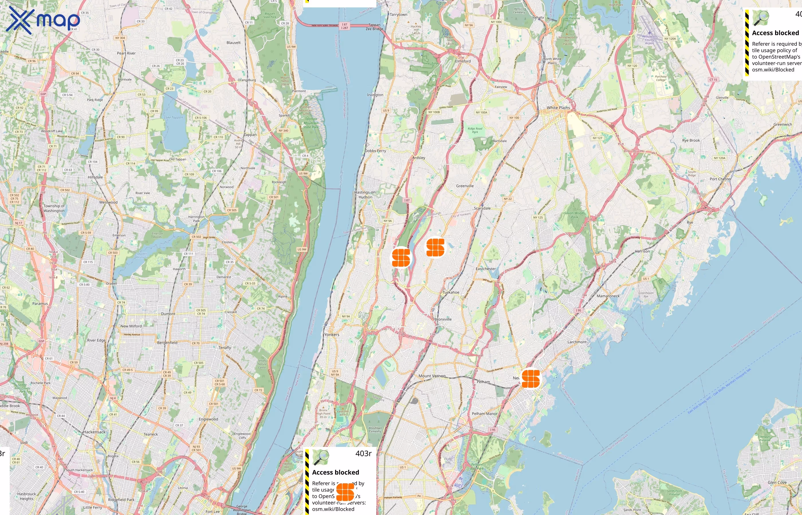 Sky Zone area coverage