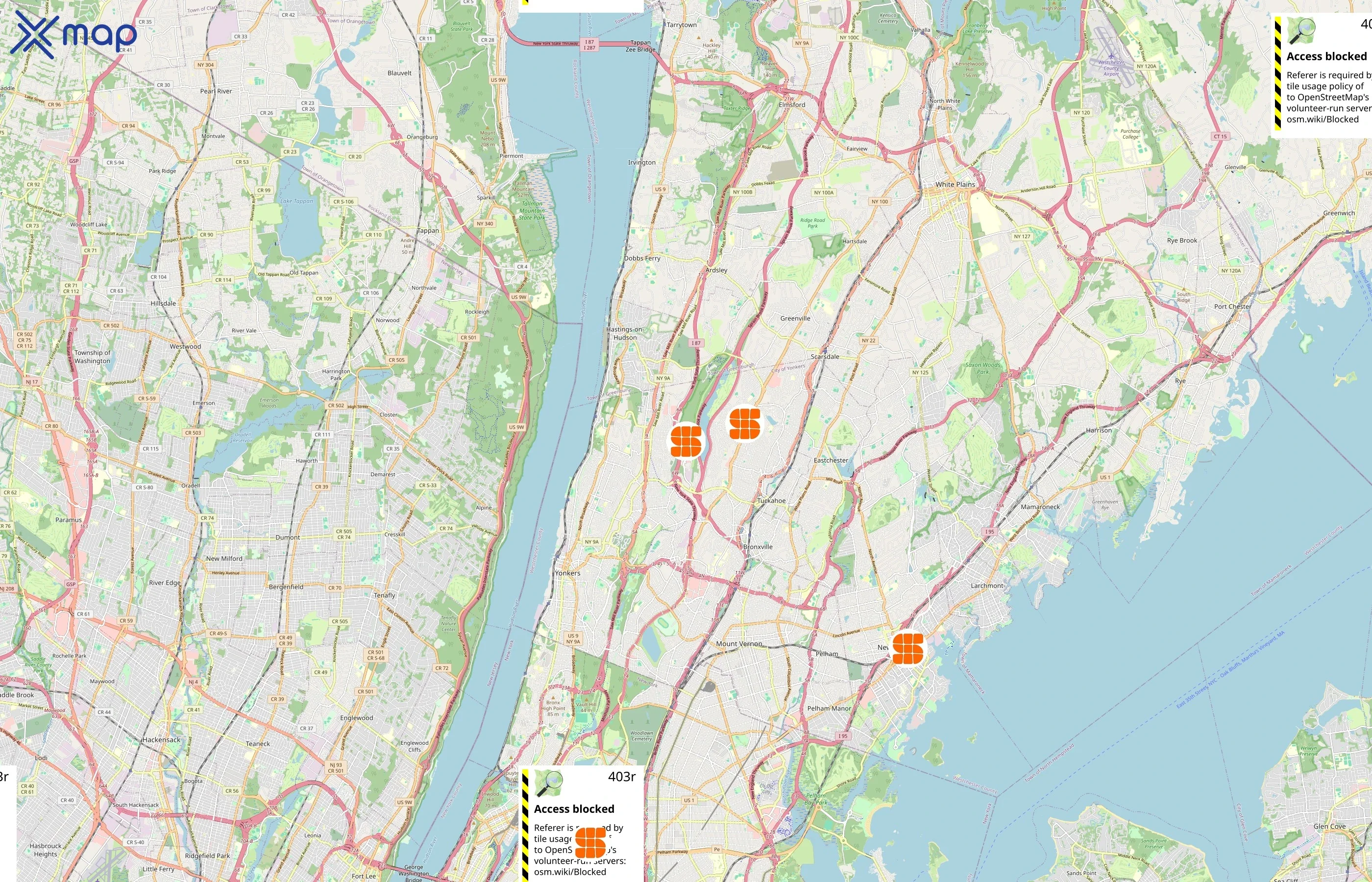 Sky Zone area coverage