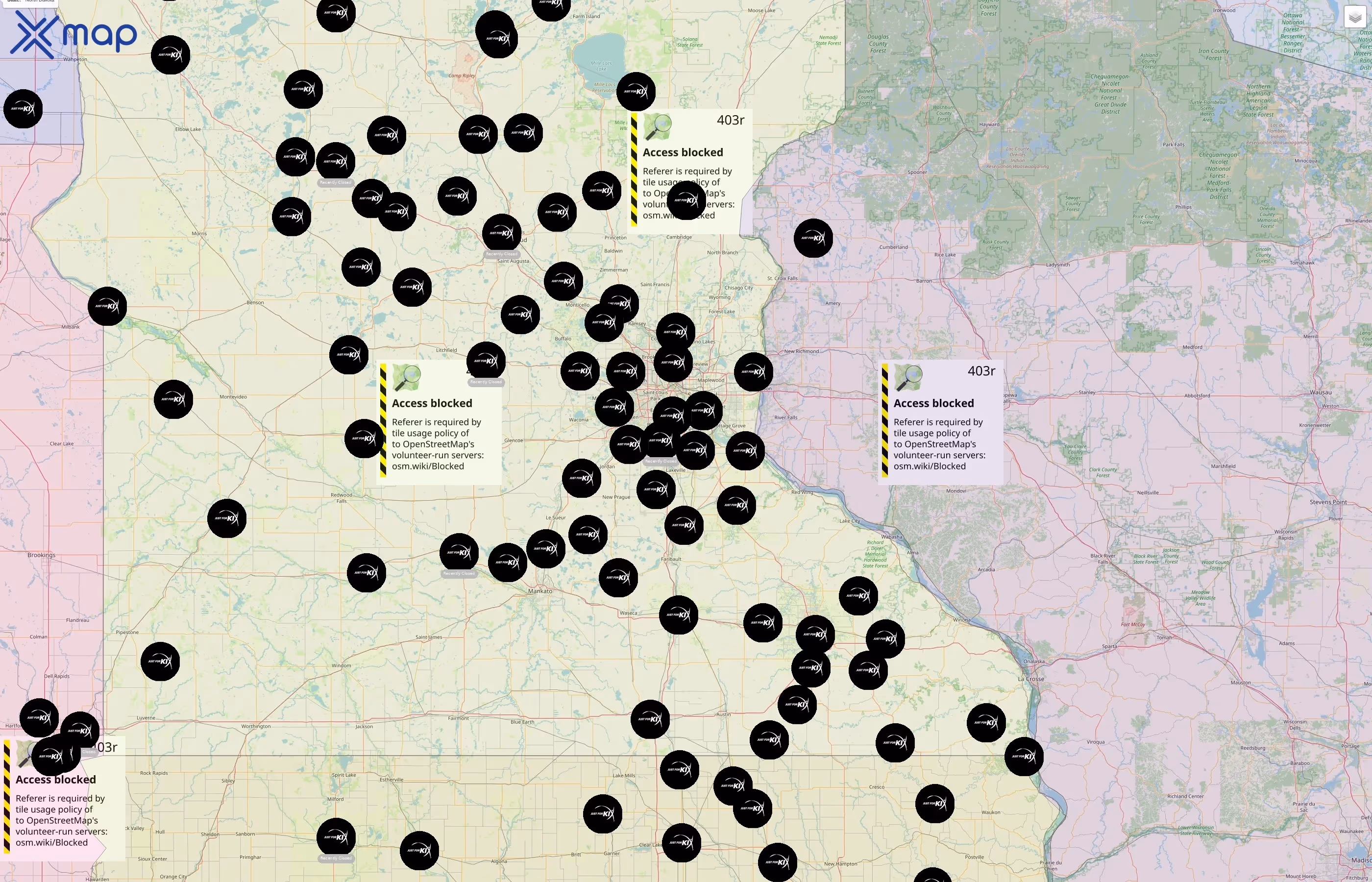Just For Kix street hotspots